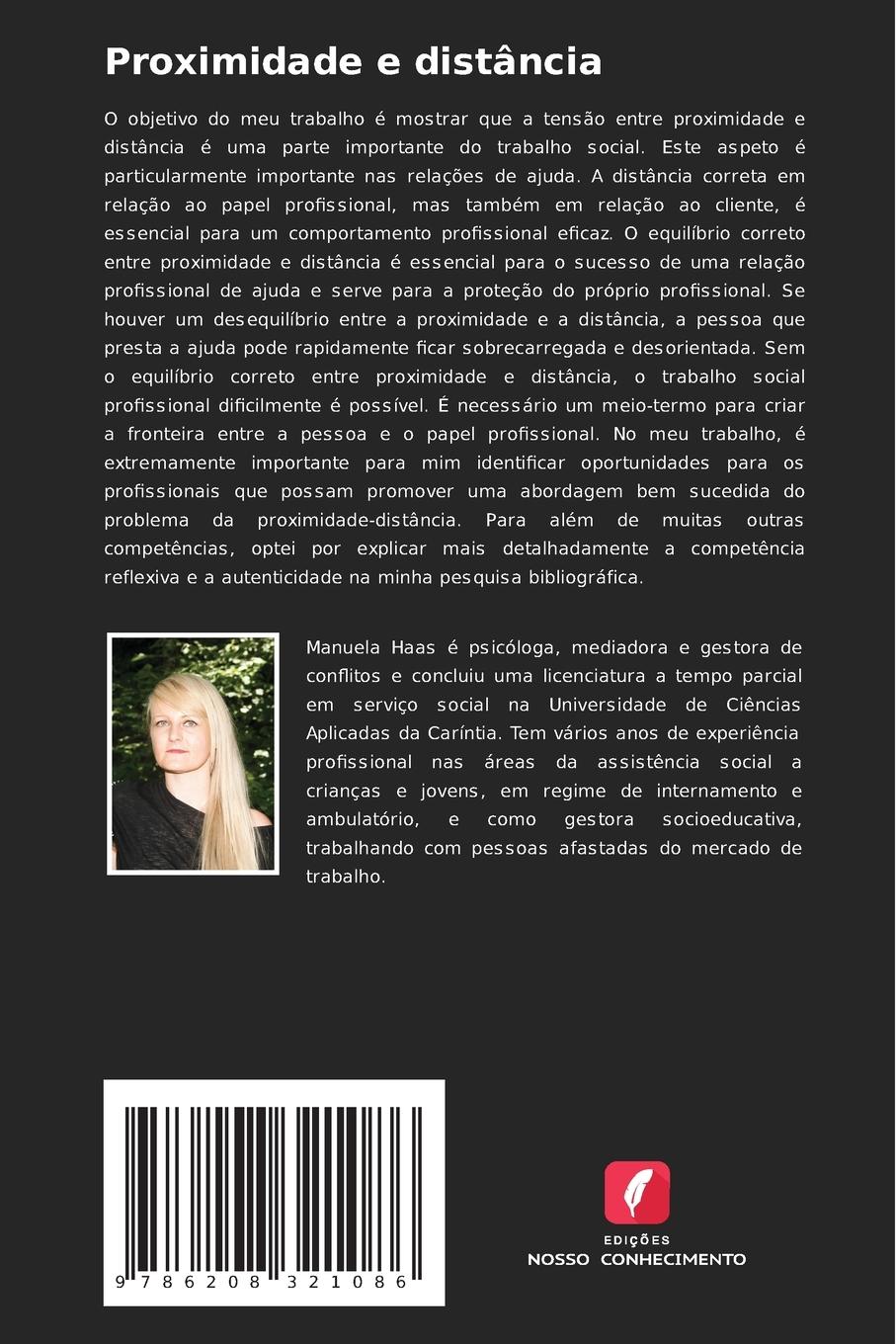 Rückseitencover Proximidade e distância