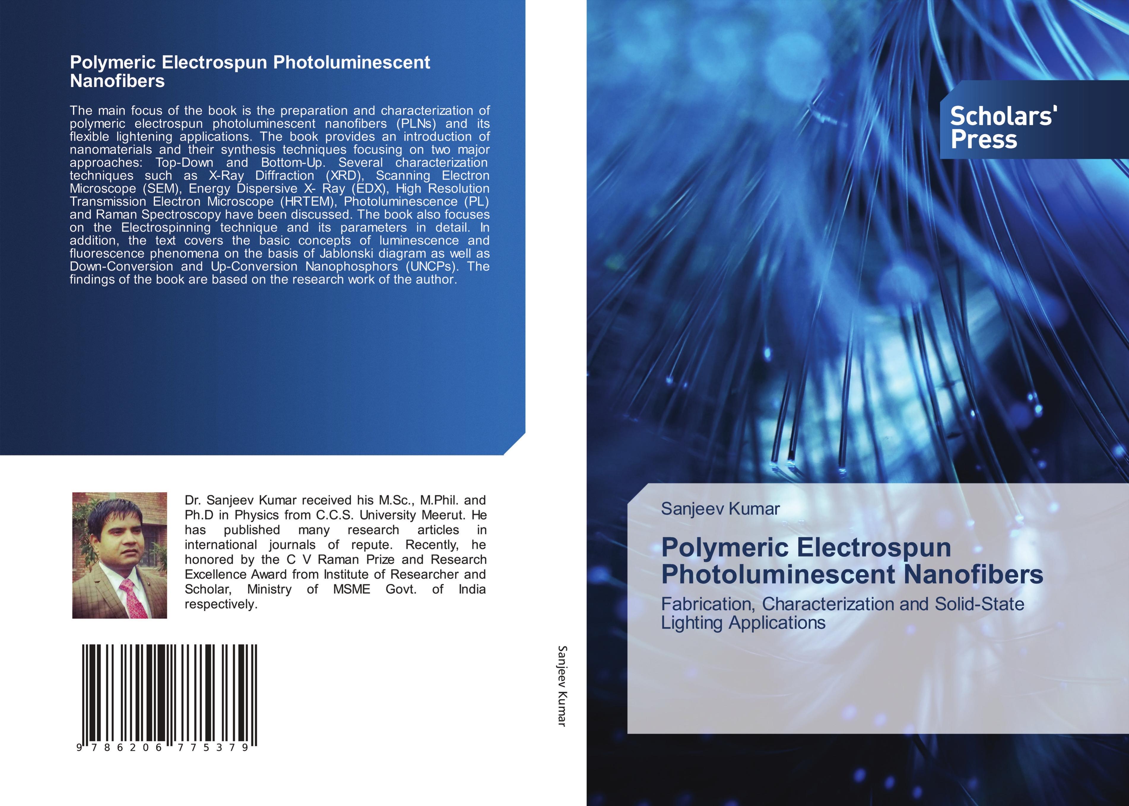 Vorderes Coverbild Polymeric Electrospun Photoluminescent Nanofibers