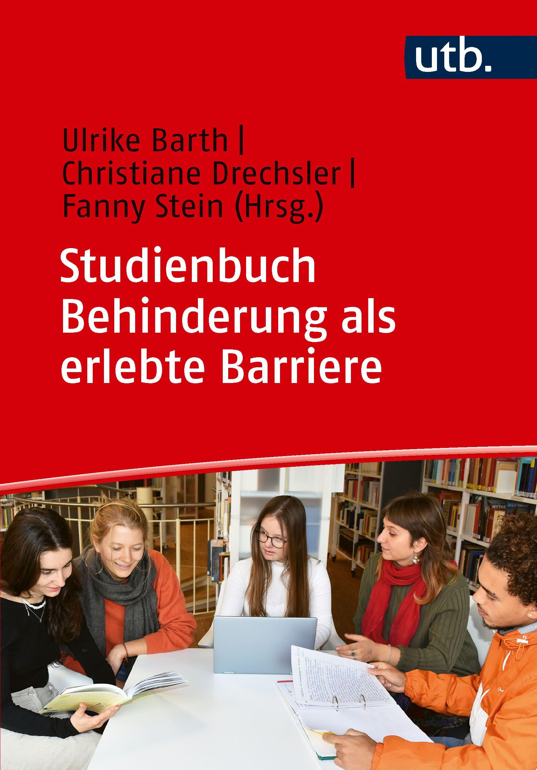 Vorderes Coverbild Studienbuch Behinderung als erlebte Barriere