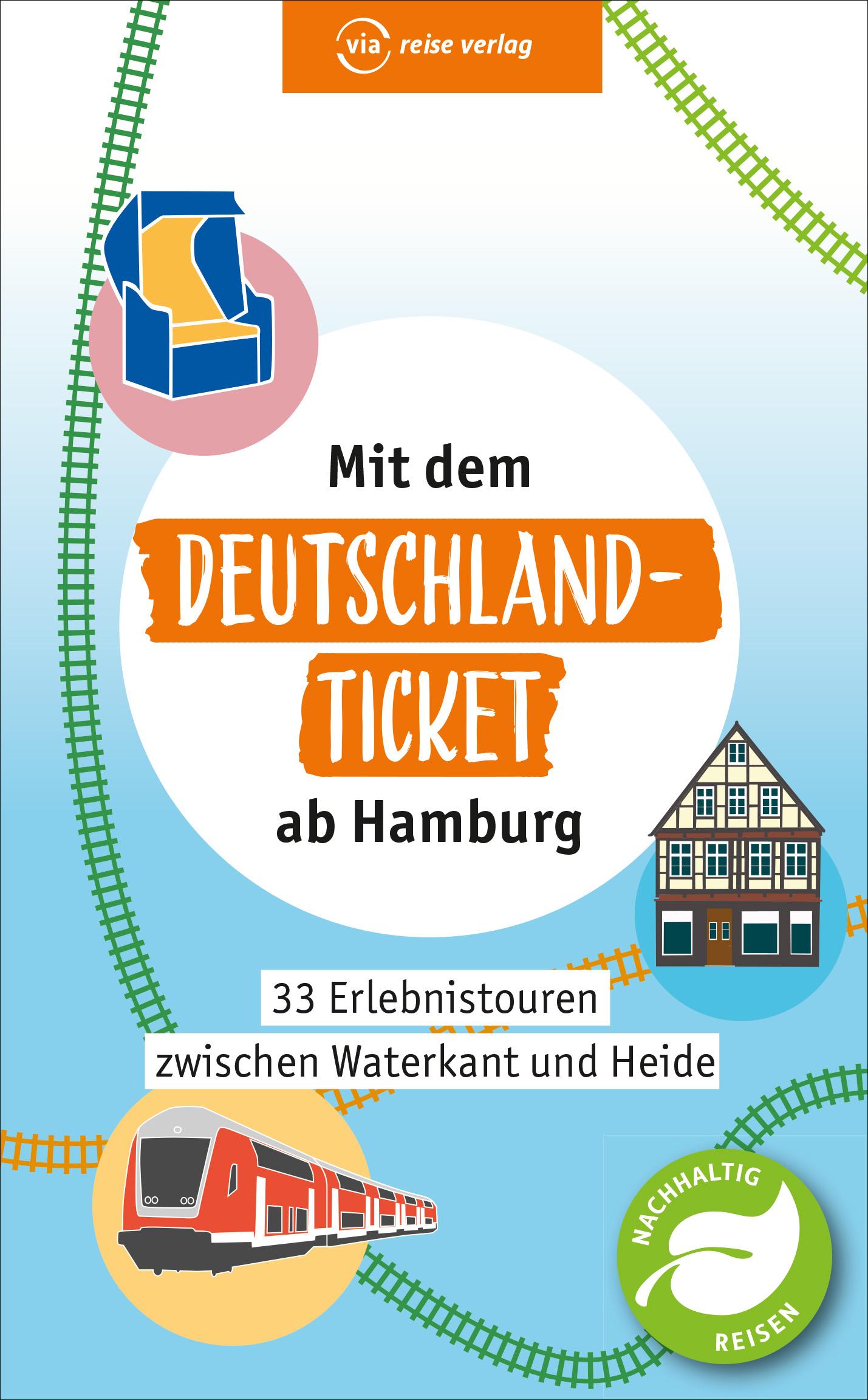 Vorderes Coverbild Mit dem Deutschland-Ticket ab Hamburg
