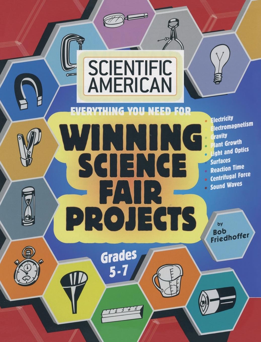 Vorderes Coverbild Scientific American, Winning Science Fair Projects, Grades 5-7 (LIB)
