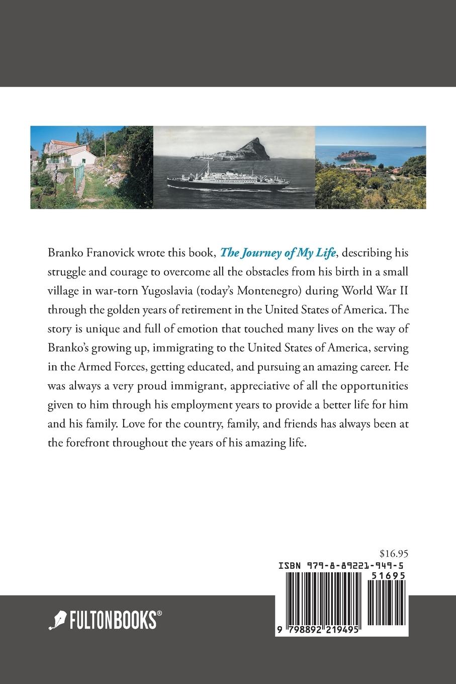 Rückseitencover The Journey of My Life