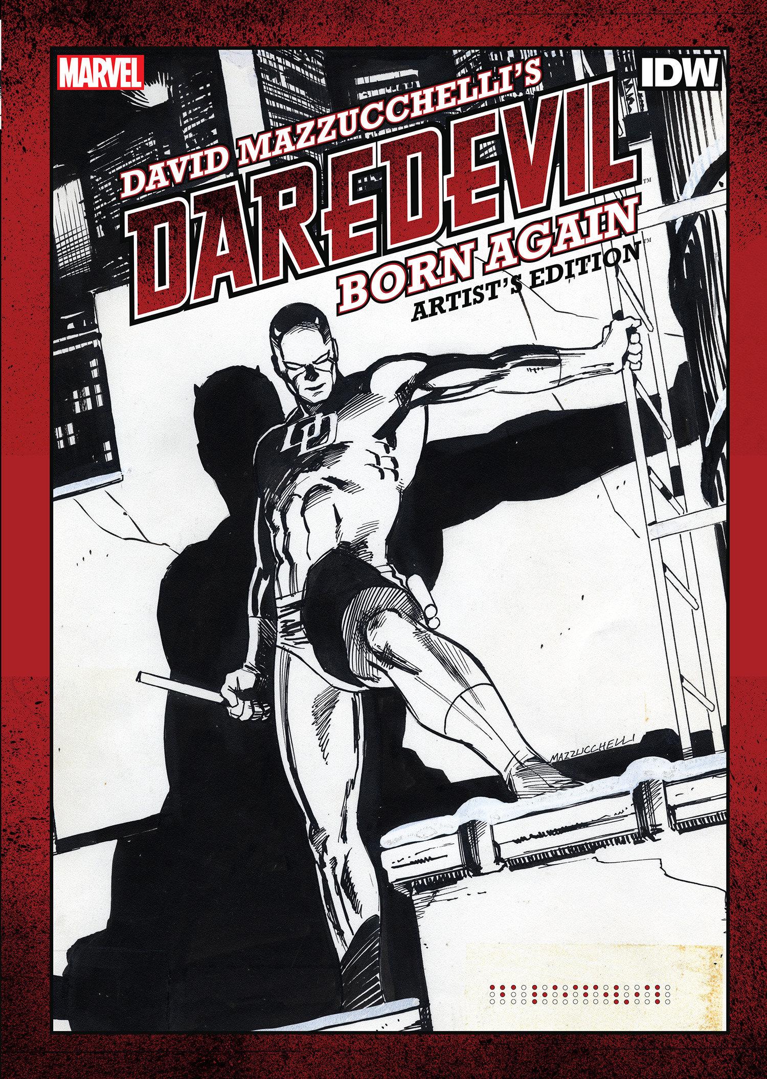 Vorderes Coverbild David Mazzucchelli's Daredevil Born Again Artist's Edition