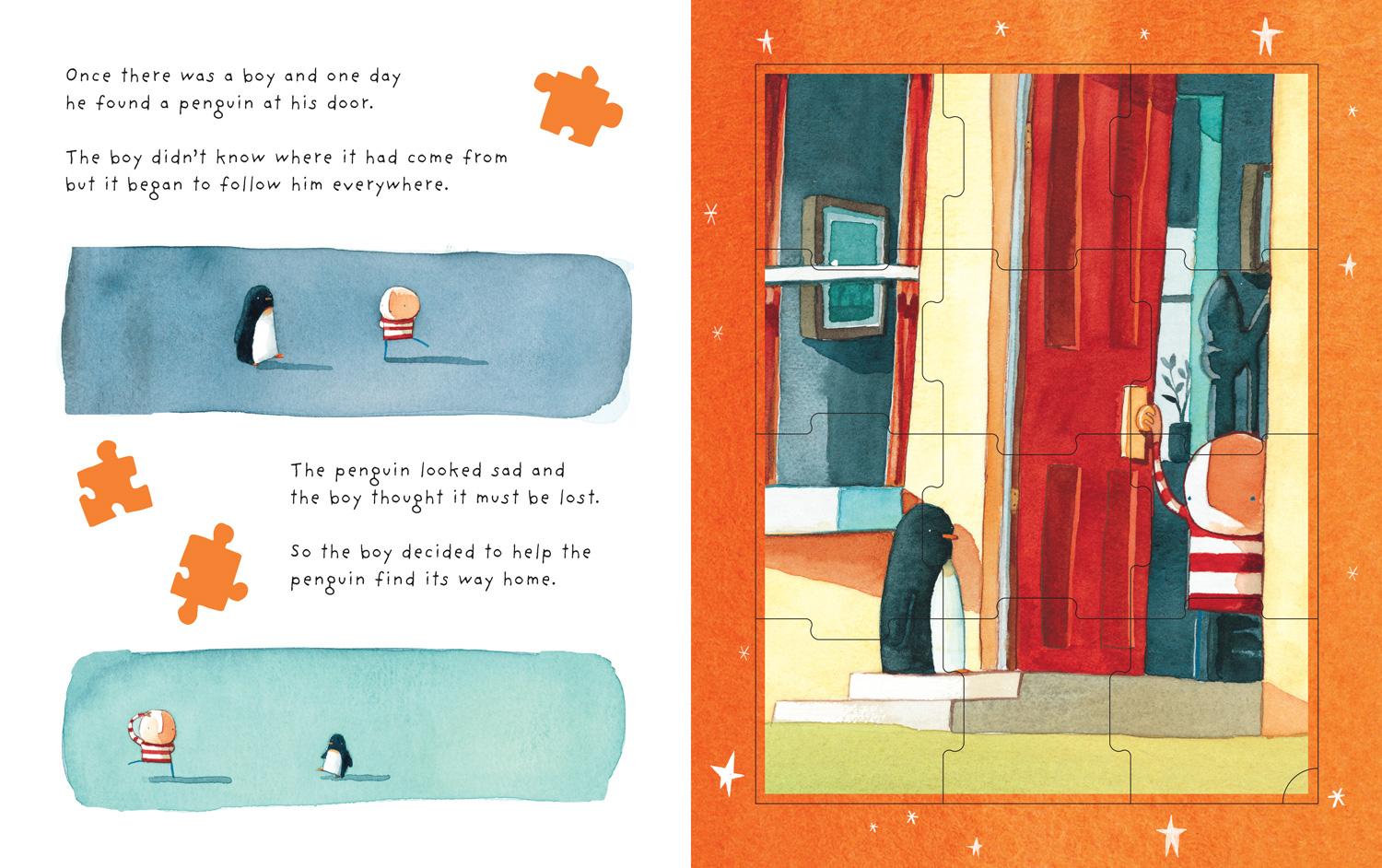 Beispielinhalt (Bild) Lost and Found Jigsaw Book