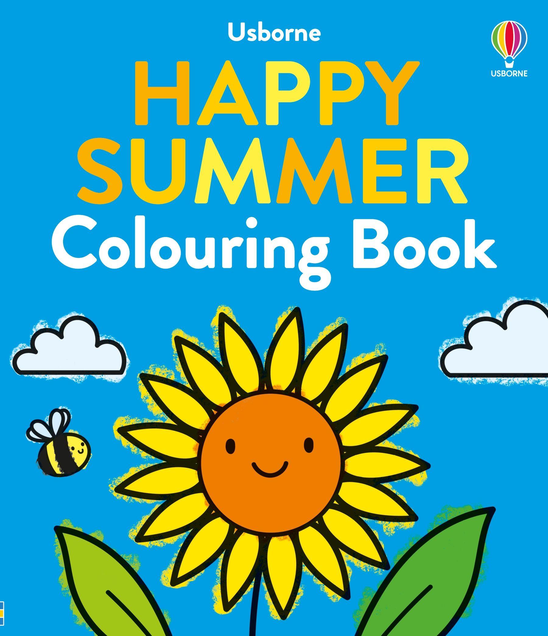 Vorderes Coverbild Happy Summer Colouring Book
