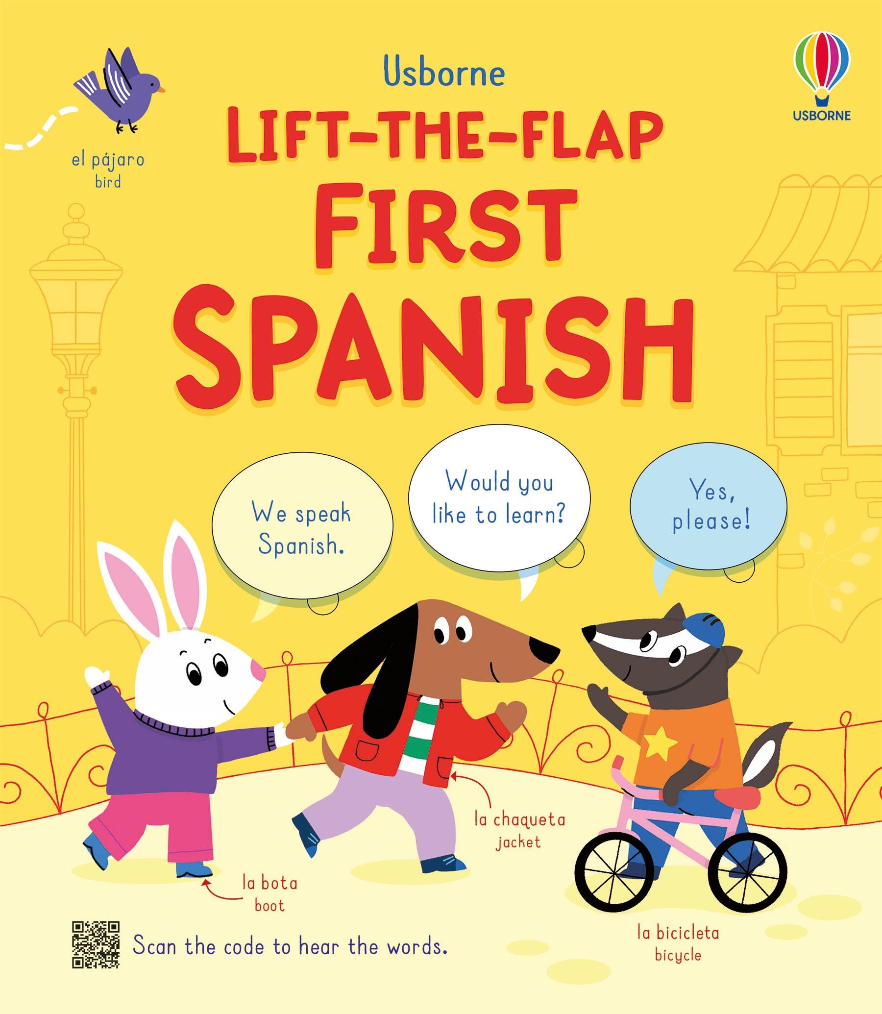 Vorderes Coverbild Lift-the-flap First Spanish