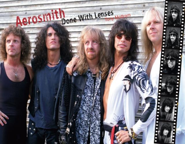 Vorderes Coverbild Aerosmith Done With Lenses