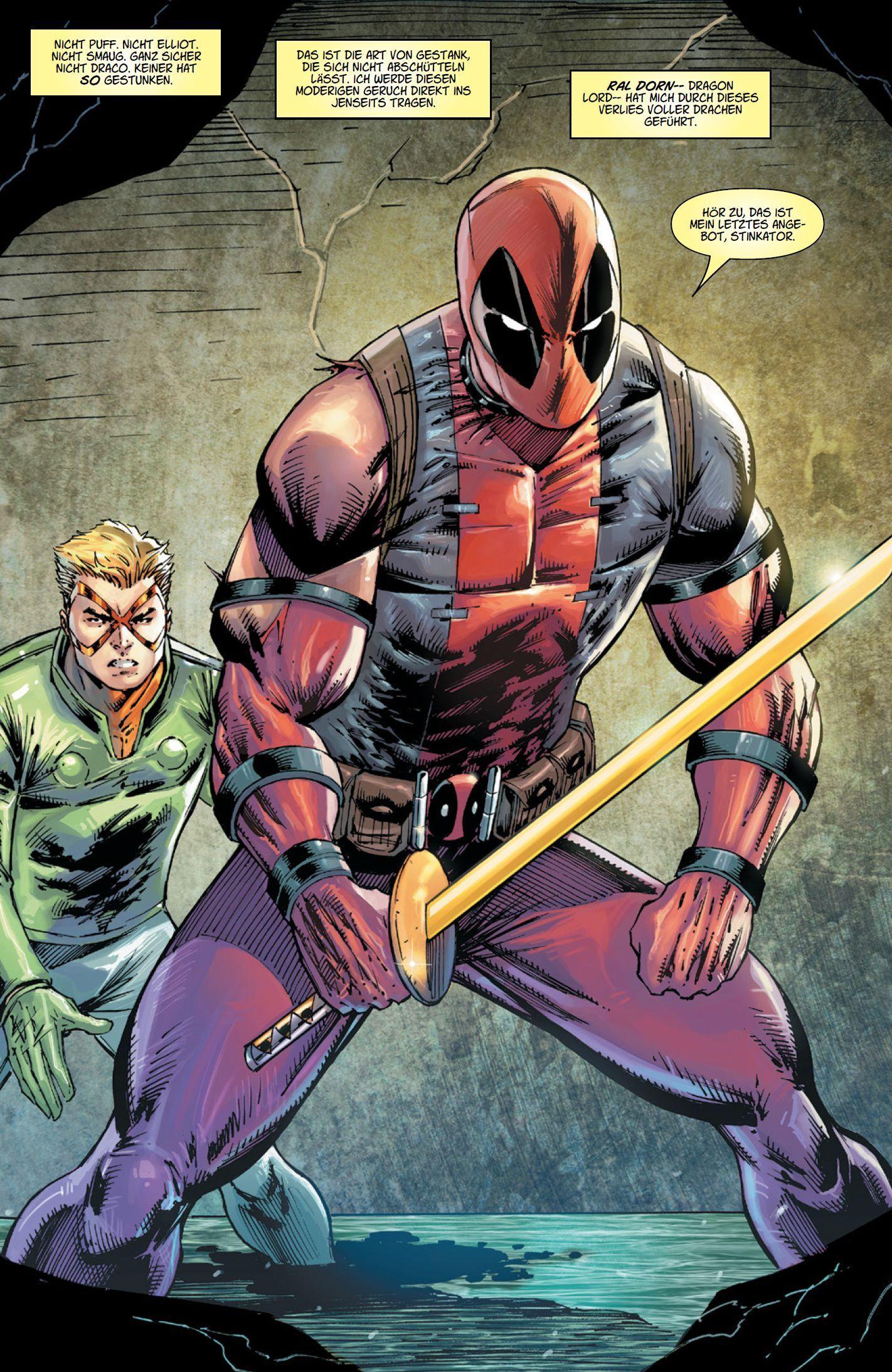 Beispielinhalt (Bild) Deadpool Team-Up: Drachenblut
