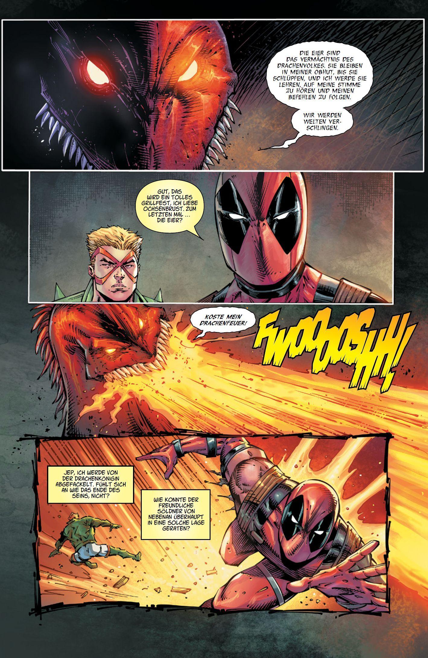 Beispielinhalt (Bild) Deadpool Team-Up: Drachenblut