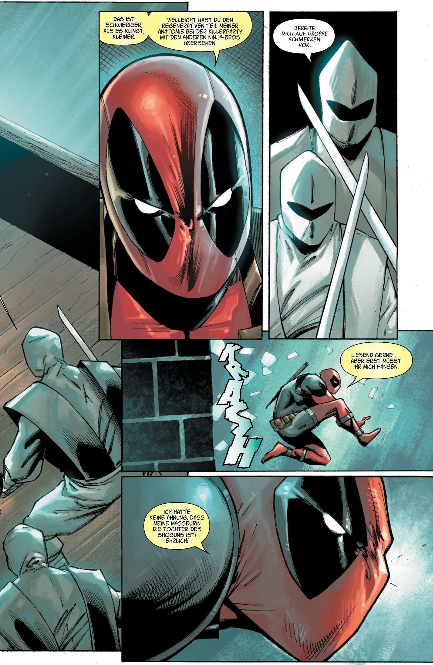 Beispielinhalt (Bild) Deadpool Team-Up: Drachenblut