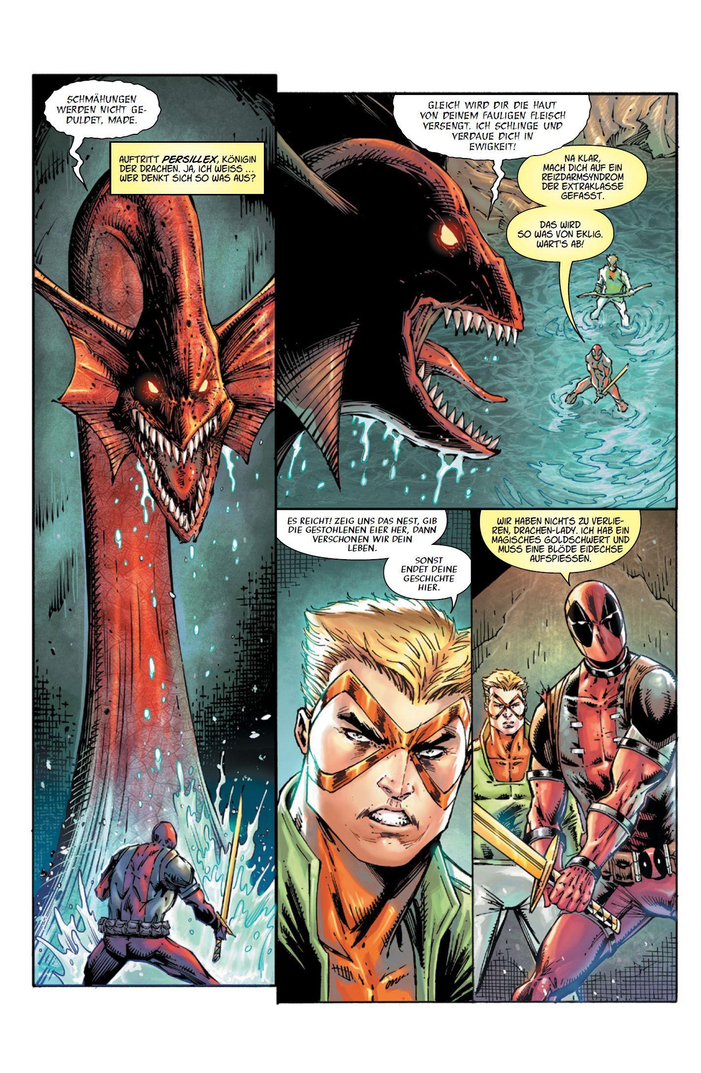 Beispielinhalt (Bild) Deadpool Team-Up: Drachenblut