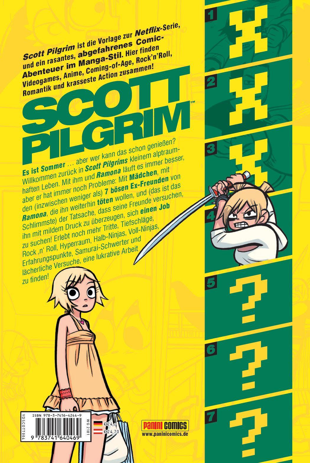 Rückseitencover Scott Pilgrim