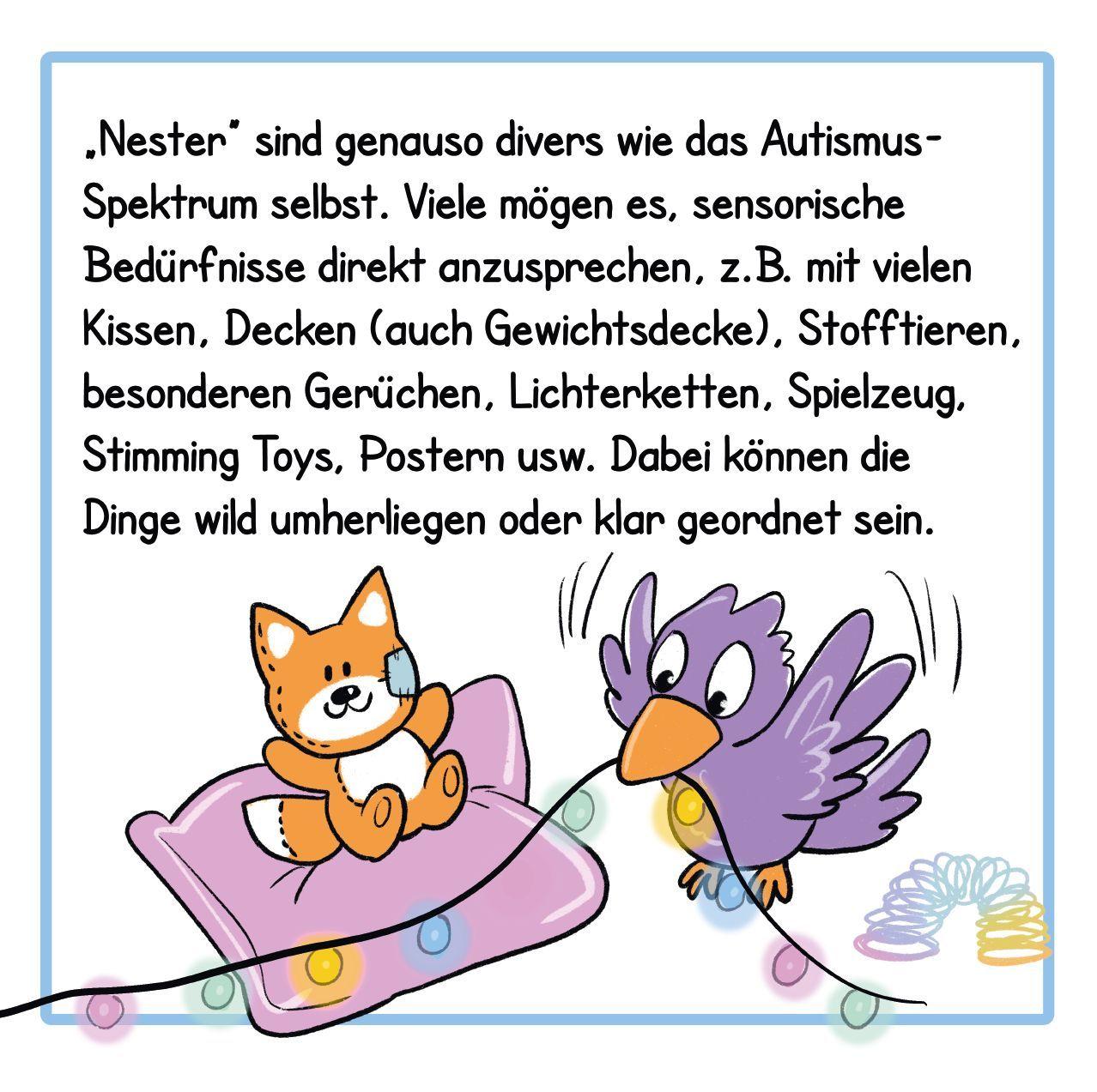 Beispielinhalt (Bild) Herzlichen Glückwunsch, es ist Autismus! Selfcare-Tipps und mehr für neurodivergente Menschen