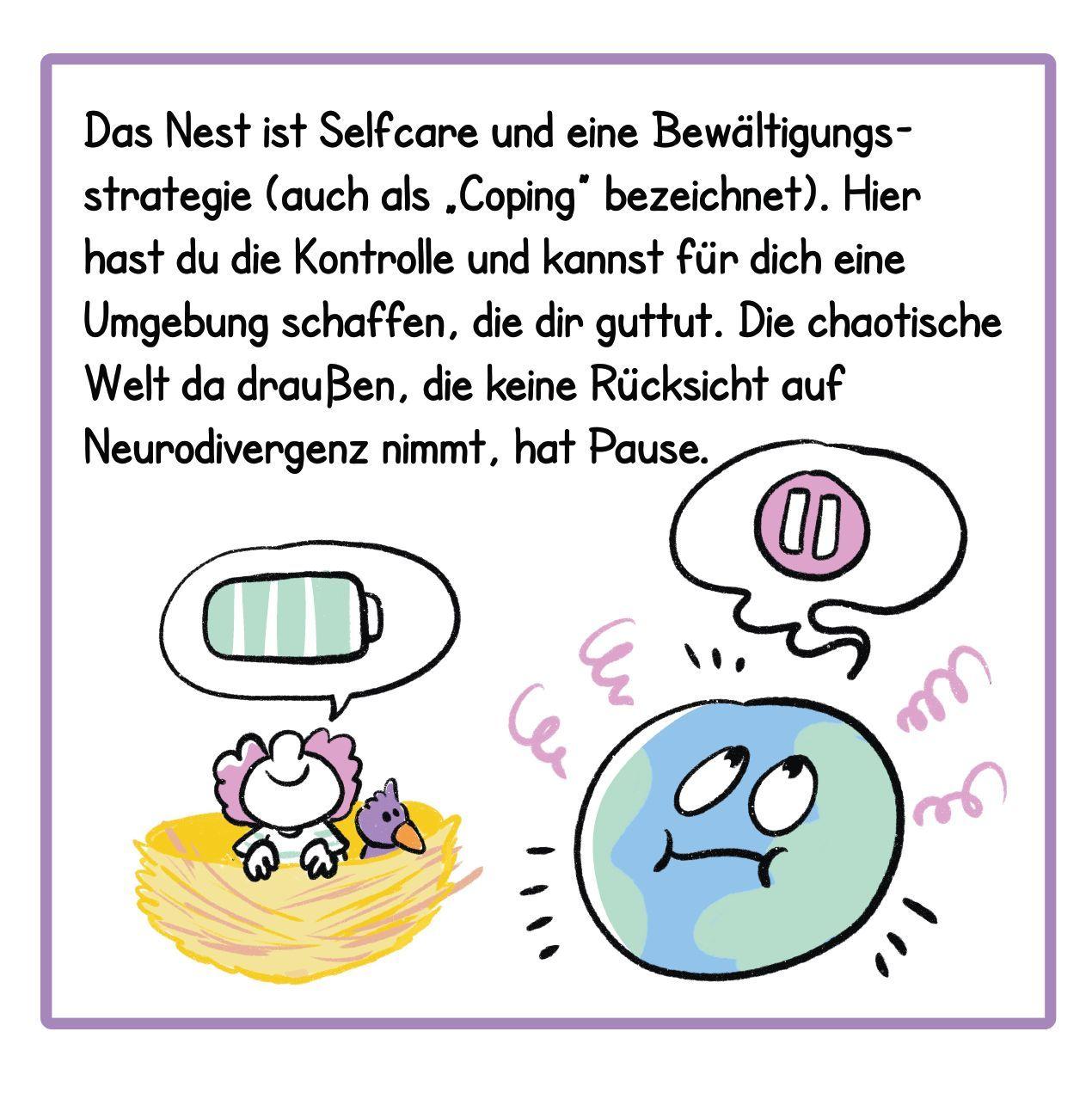 Beispielinhalt (Bild) Herzlichen Glückwunsch, es ist Autismus! Selfcare-Tipps und mehr für neurodivergente Menschen