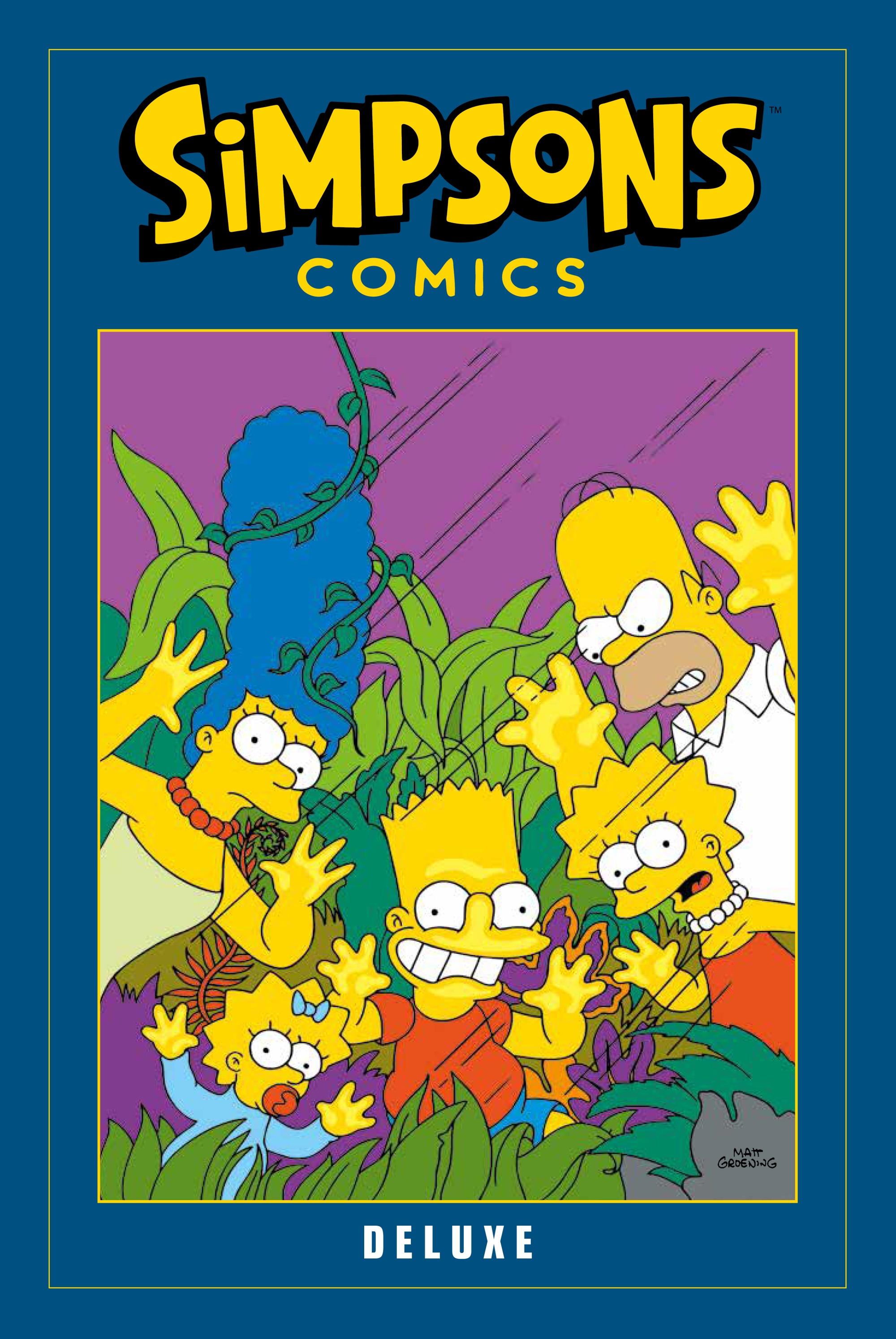 Vorderes Coverbild Die Simpsons Comics Deluxe