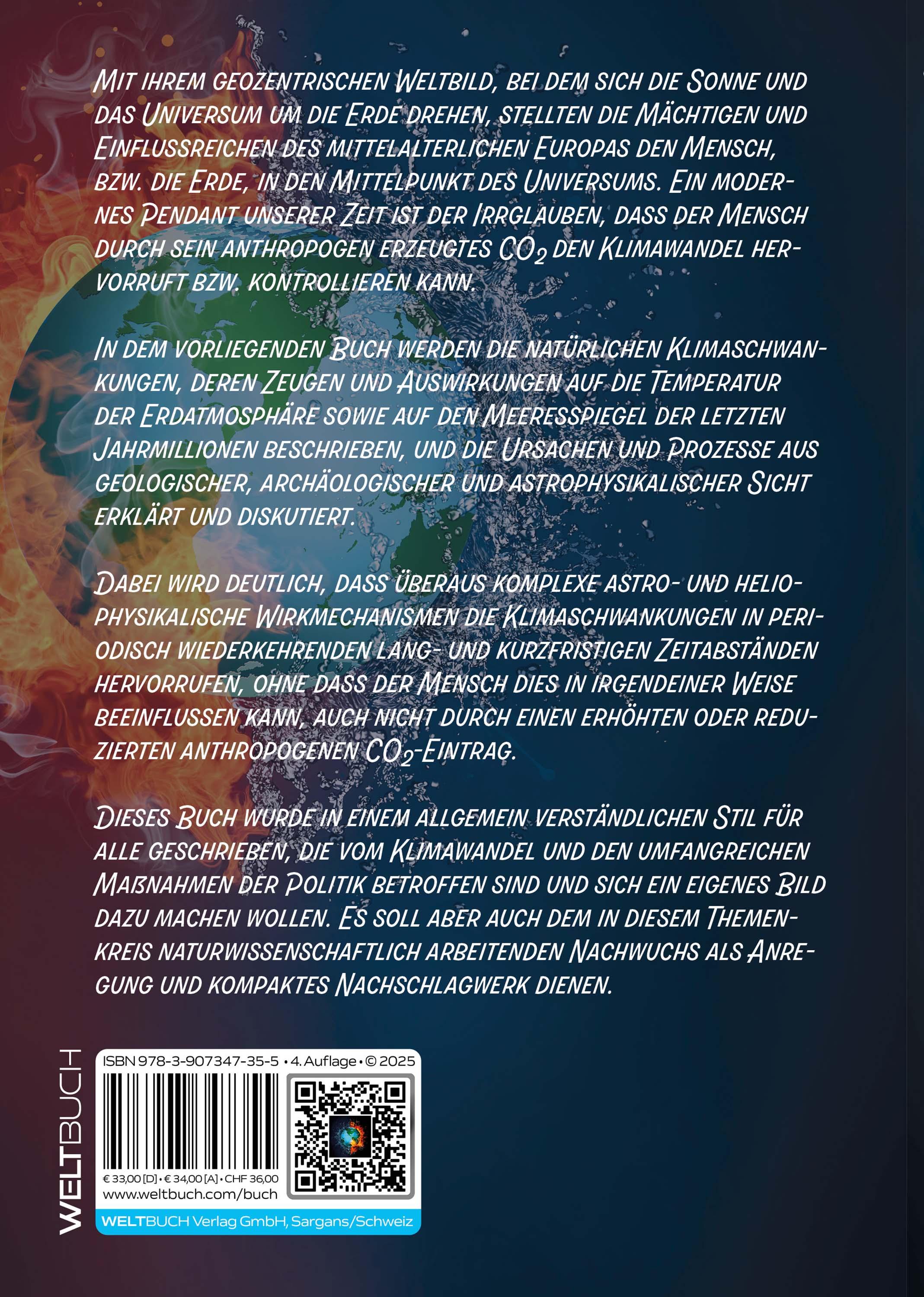Rückseitencover Der natürliche Klimawandel