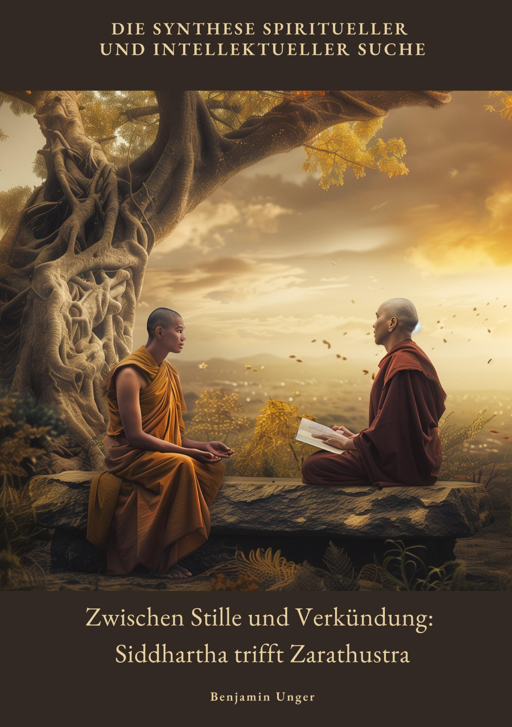 Vorderes Coverbild Zwischen Stille und Verkündung: Siddhartha trifft Zarathustra