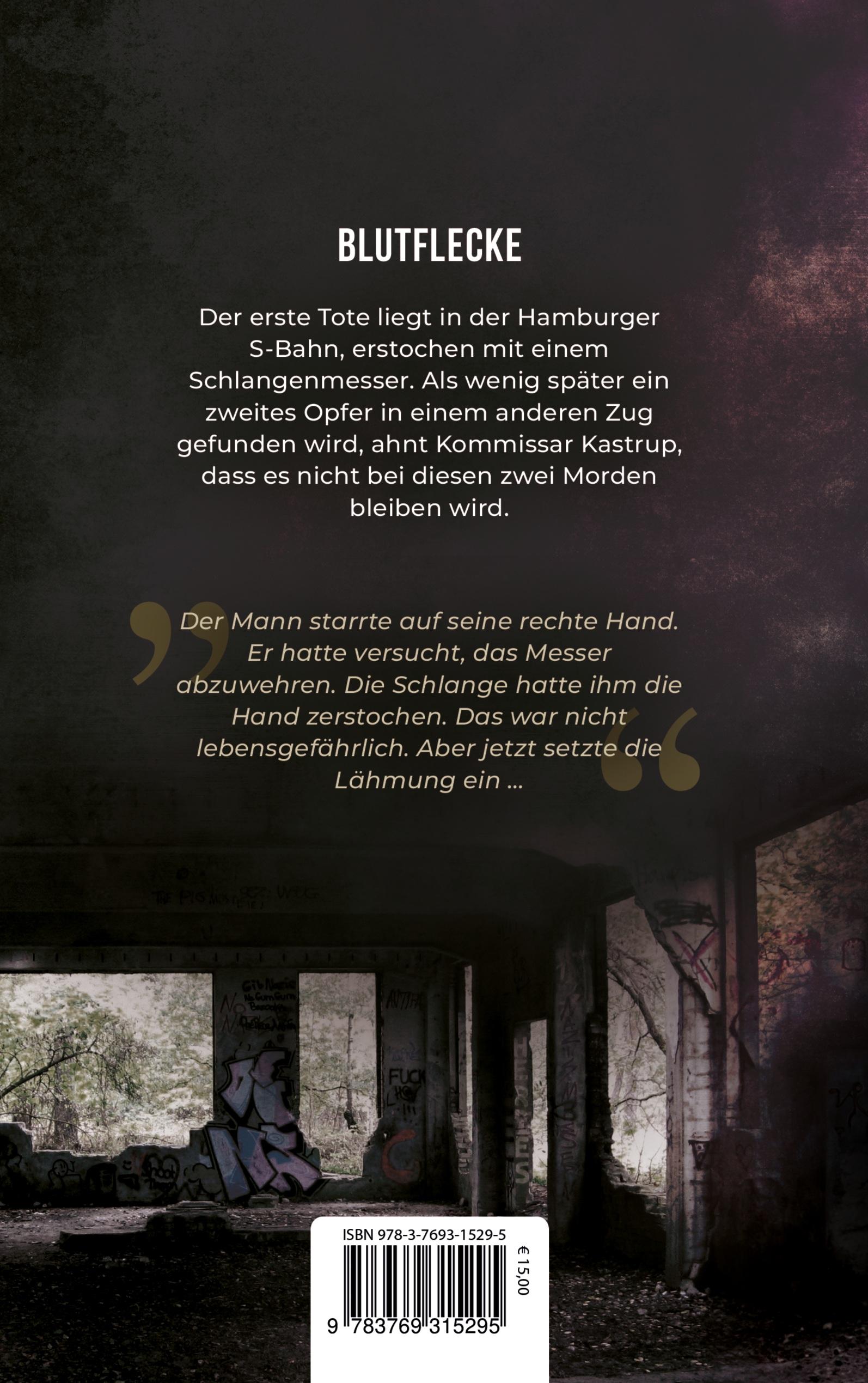 Rückseitencover Die Schlange von Hamburg