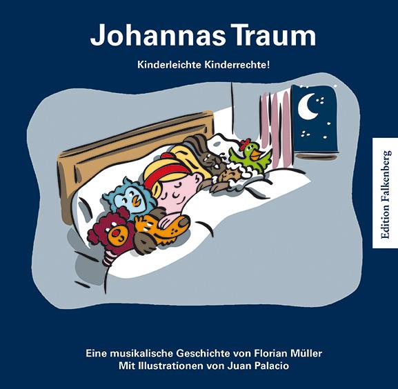 Vorderes Coverbild Johannas Traum. Kinderleichte Kinderrechte!