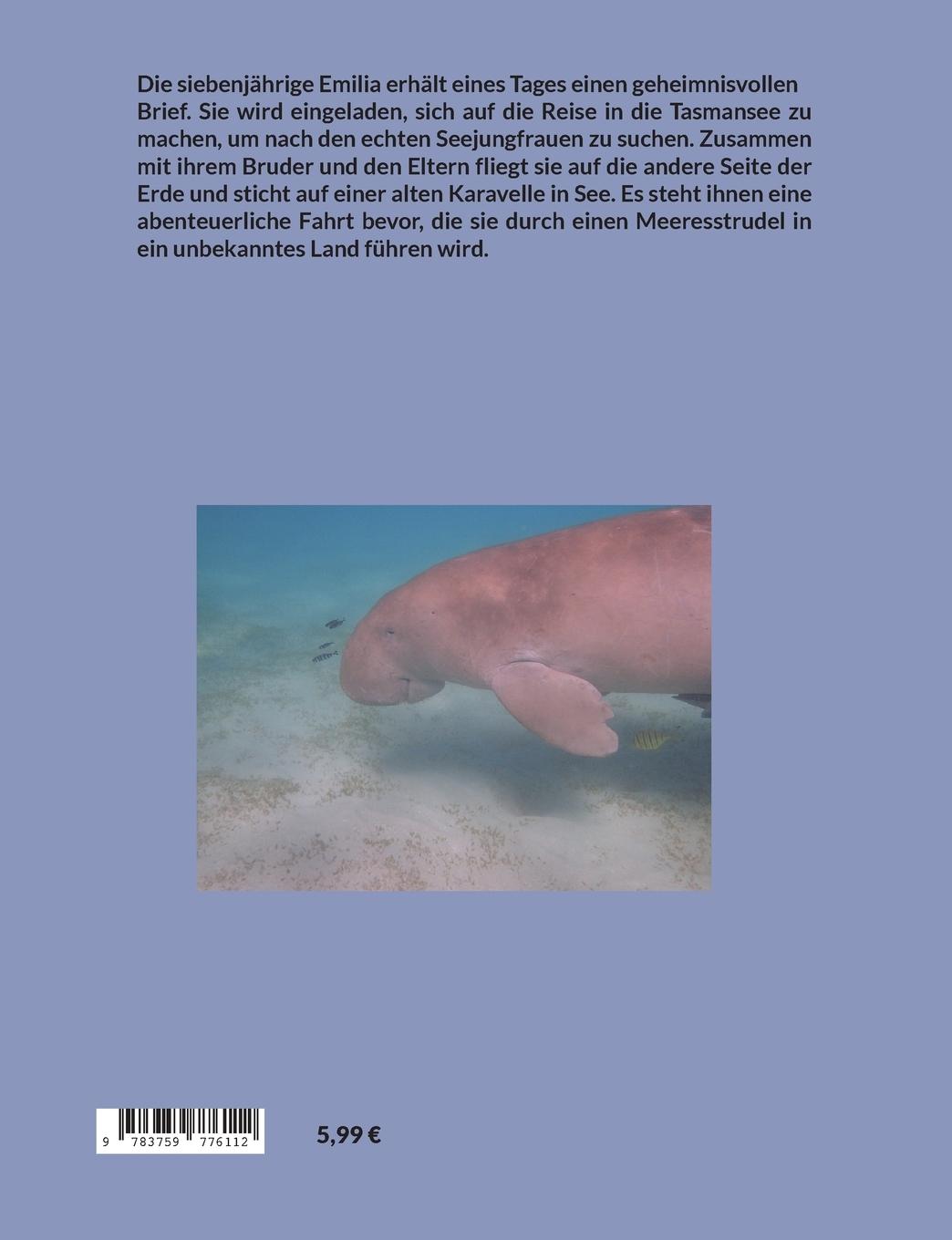 Rückseitencover Emilia und die Suche nach den echten Meerjungfrauen