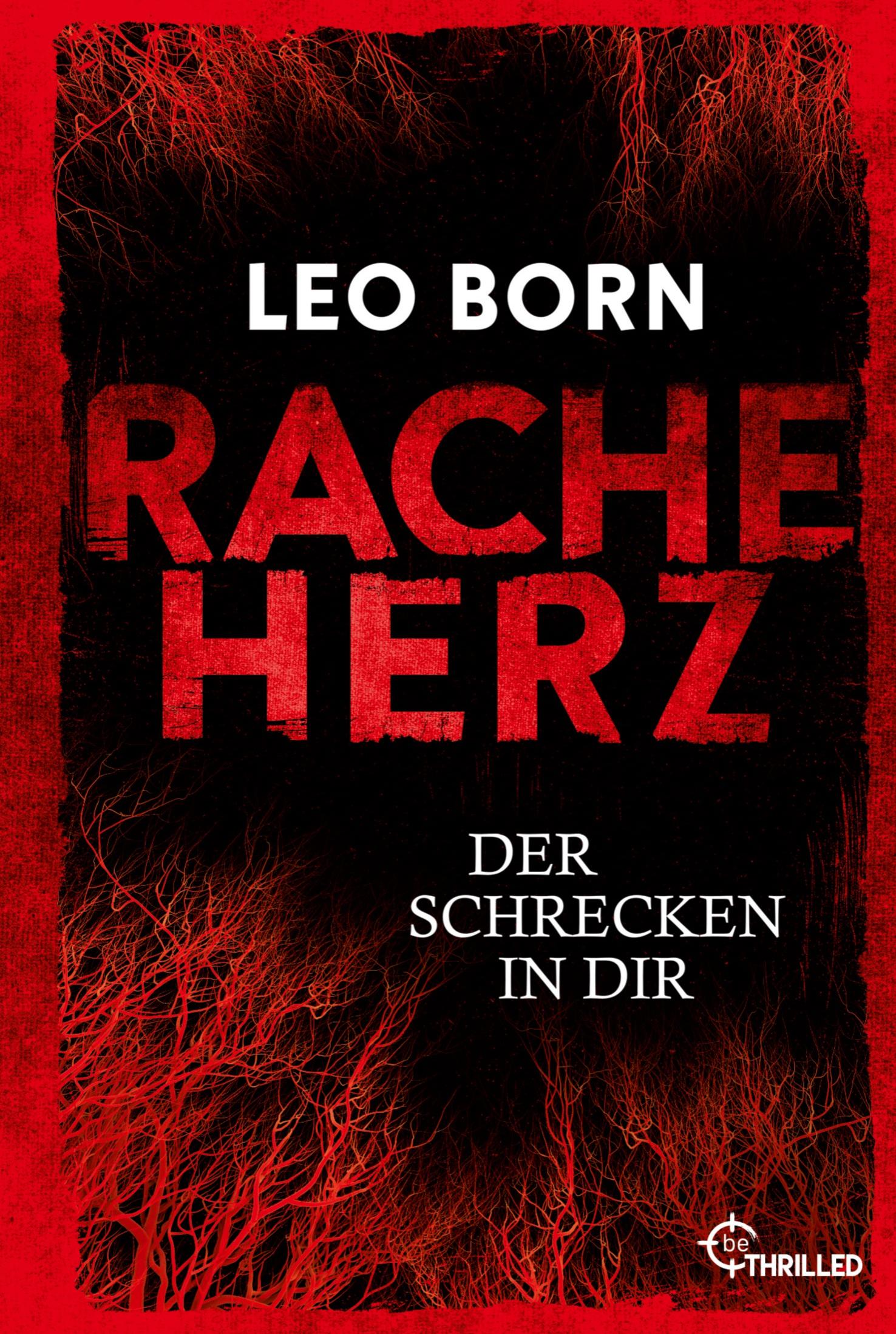 Vorderes Coverbild Racheherz. Der Schrecken in dir
