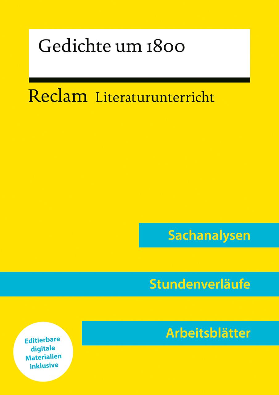 Vorderes Coverbild Gedichte um 1800