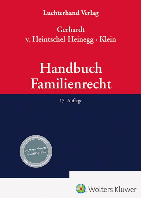 Vorderes Coverbild Handbuch Familienrecht