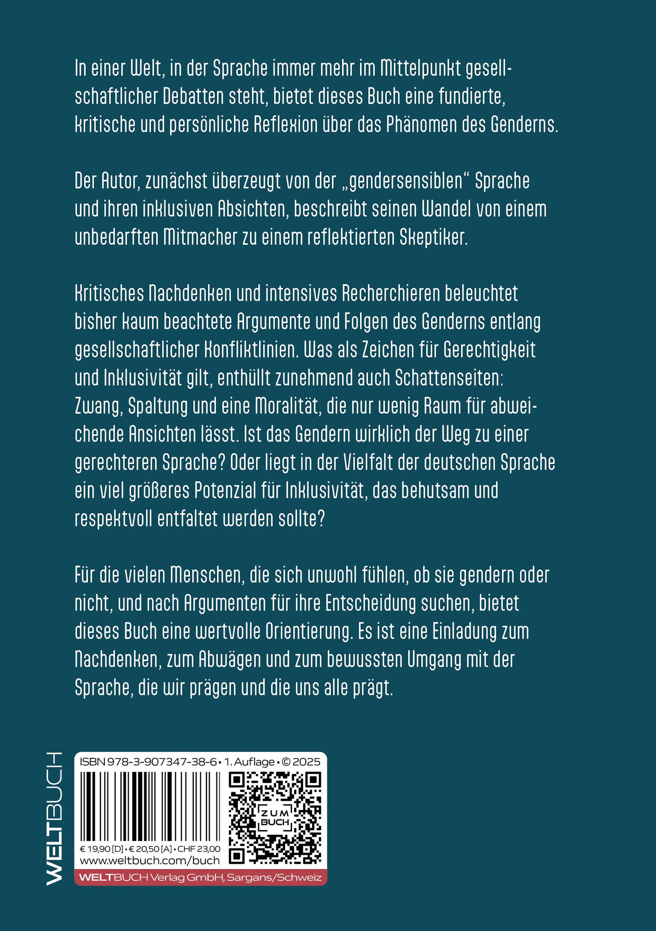 Rückseitencover Das missbrauchte Geschlecht