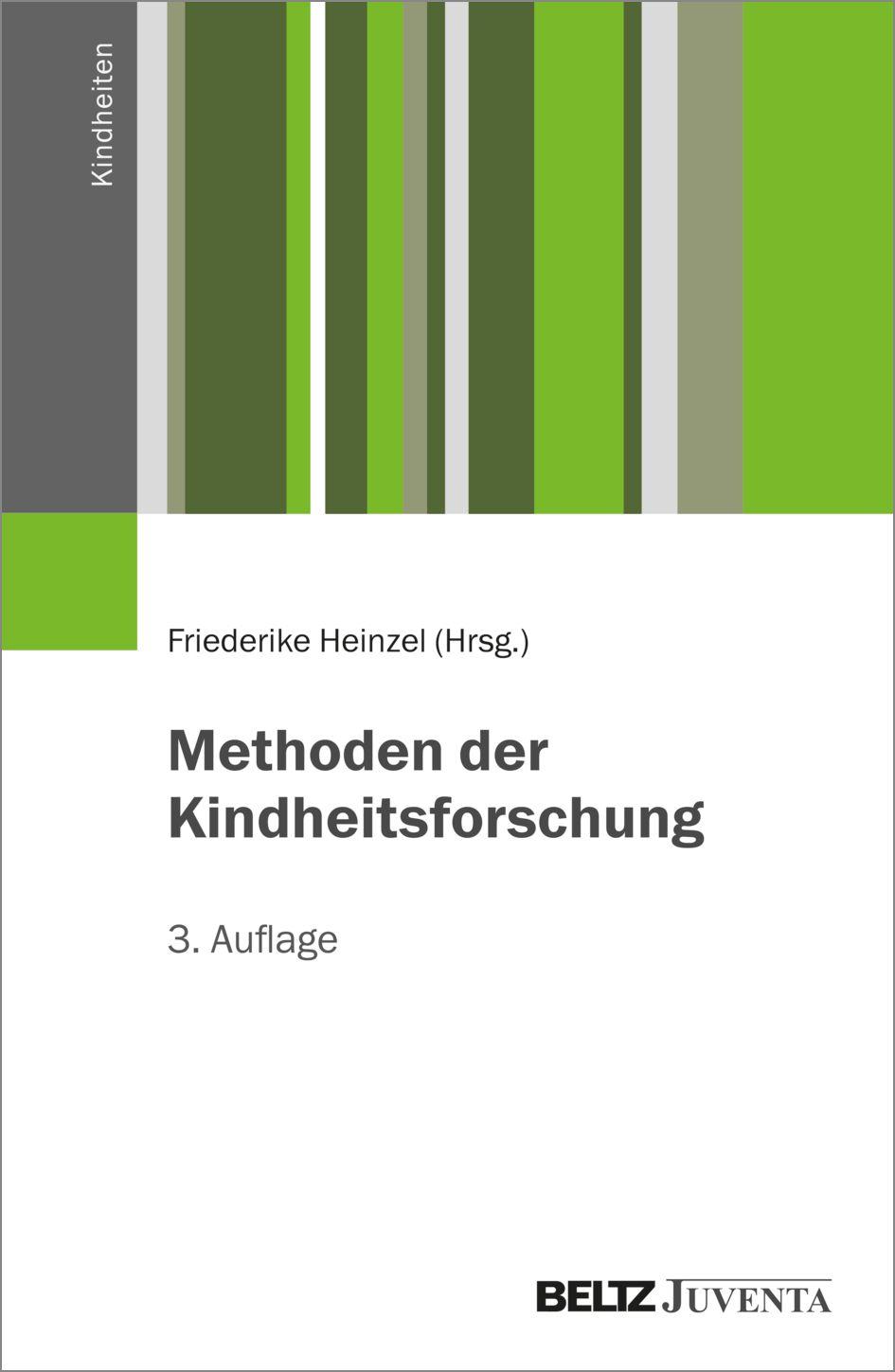 Vorderes Coverbild Methoden der Kindheitsforschung
