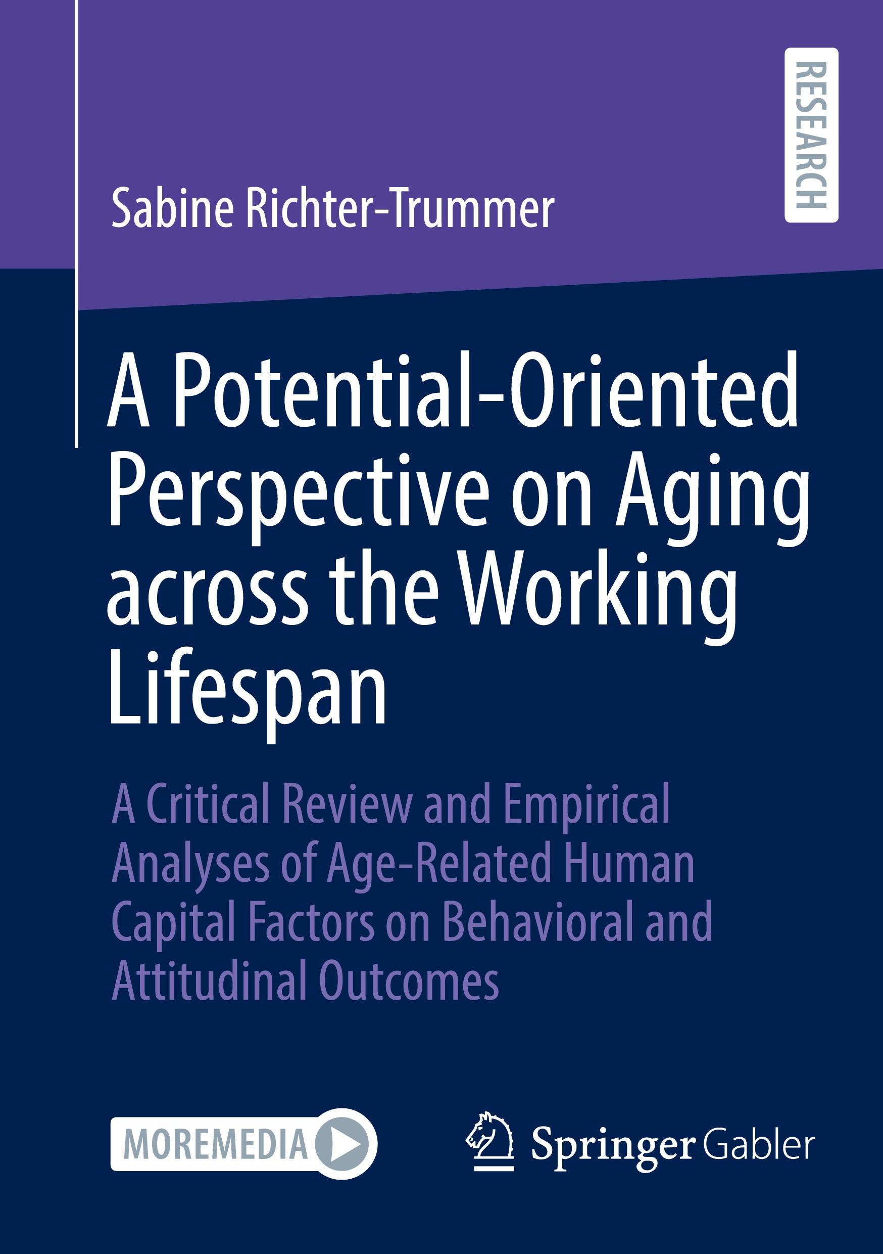 Vorderes Coverbild A Potential-Oriented Perspective on Aging across the Working Lifespan