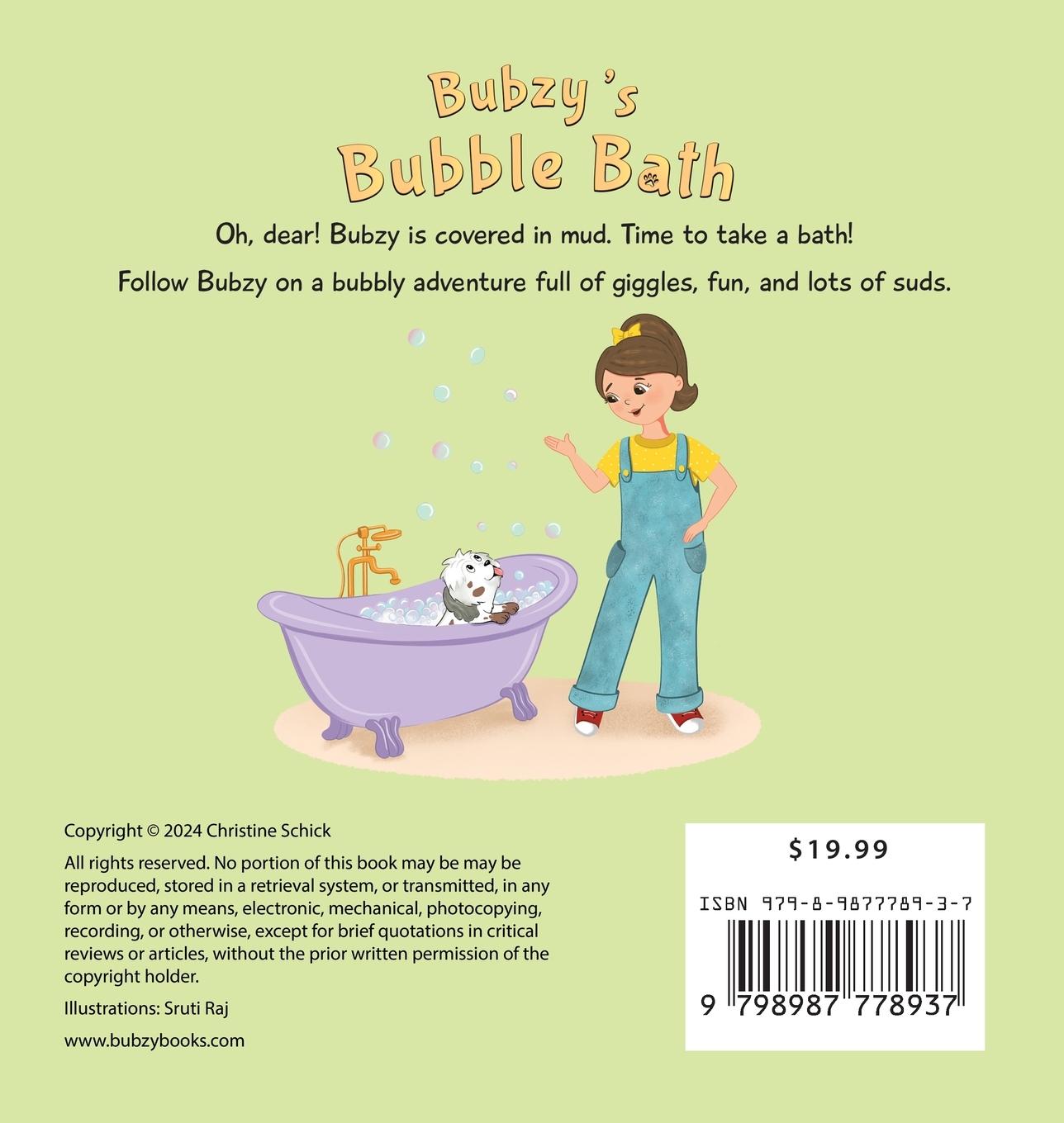 Rückseitencover Bubzy's Bubble Bath