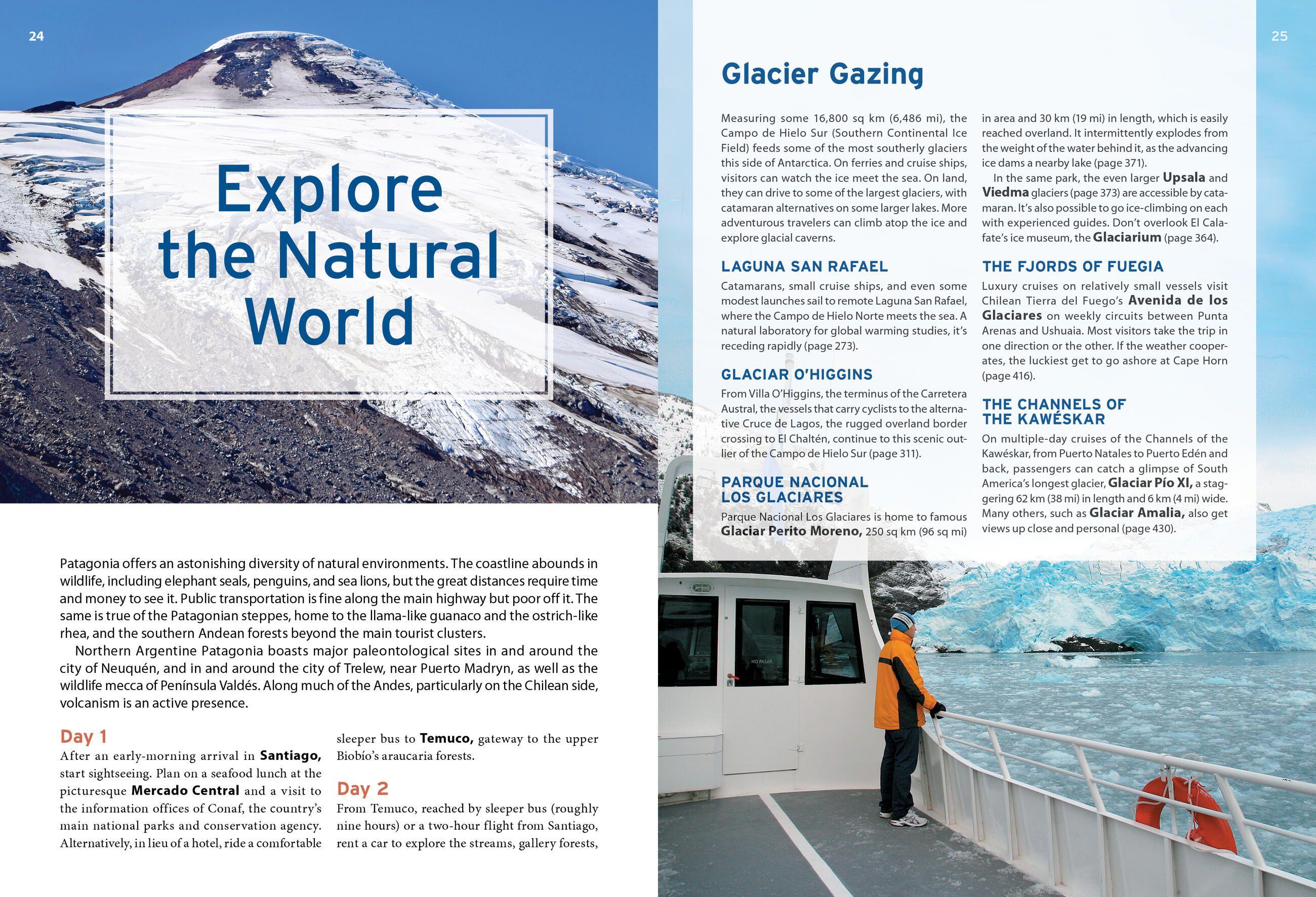 Beispielinhalt (Bild) Moon Patagonia: With National Parks in Argentina & Chile