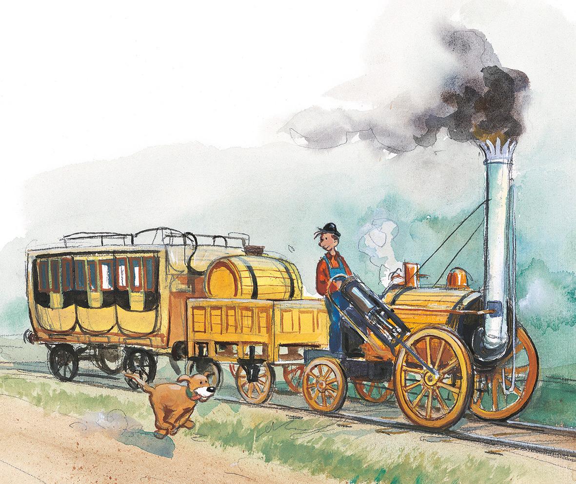 Beispielinhalt (Bild) Willy Werkels Eisenbahnbuch