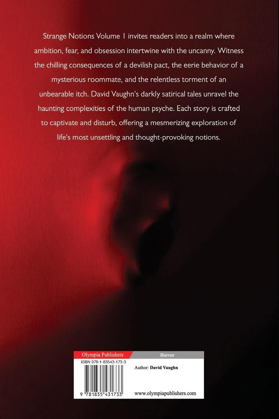 Rückseitencover Strange Notions Volume 1