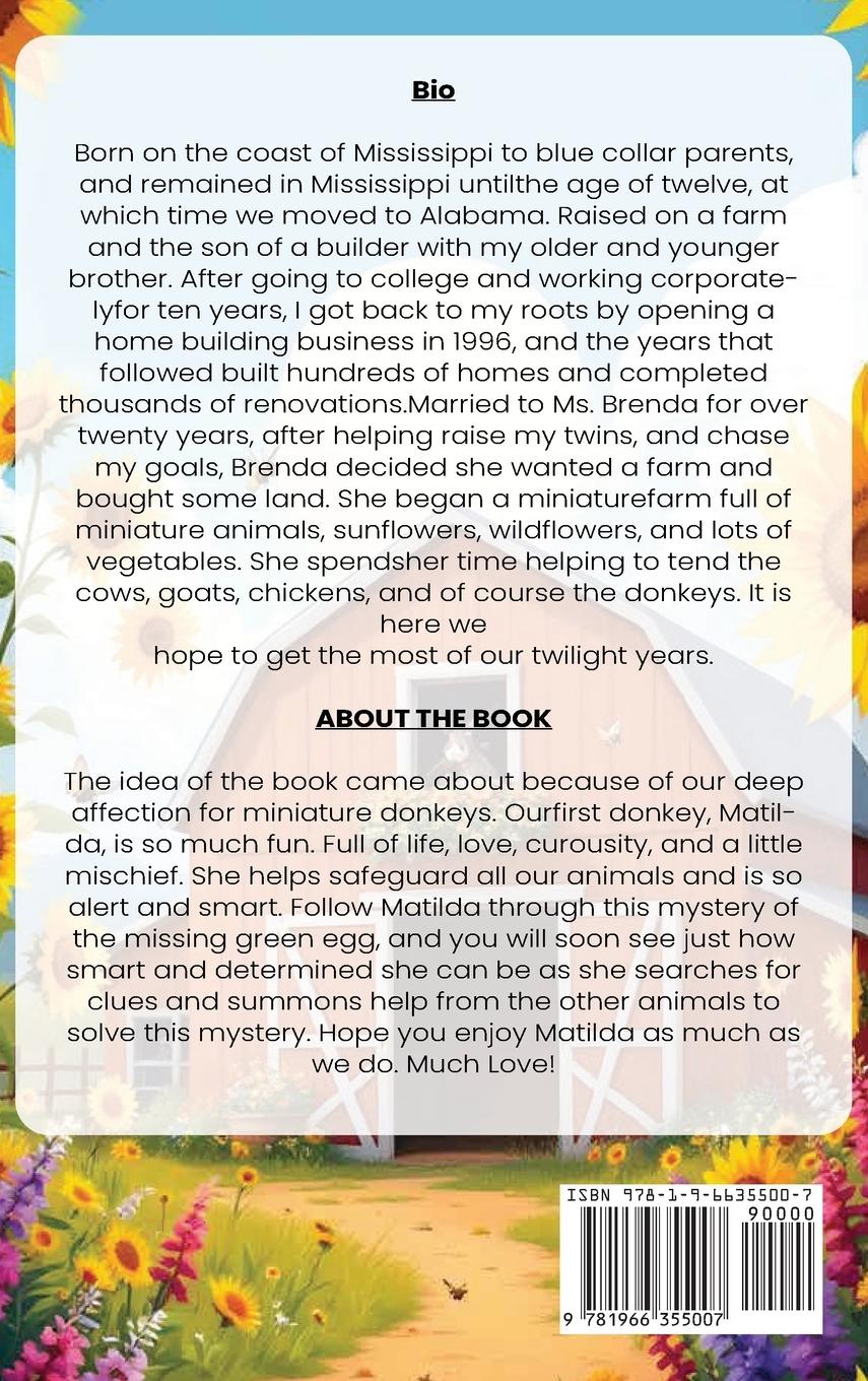 Rückseitencover Matilda The Donkey Detective