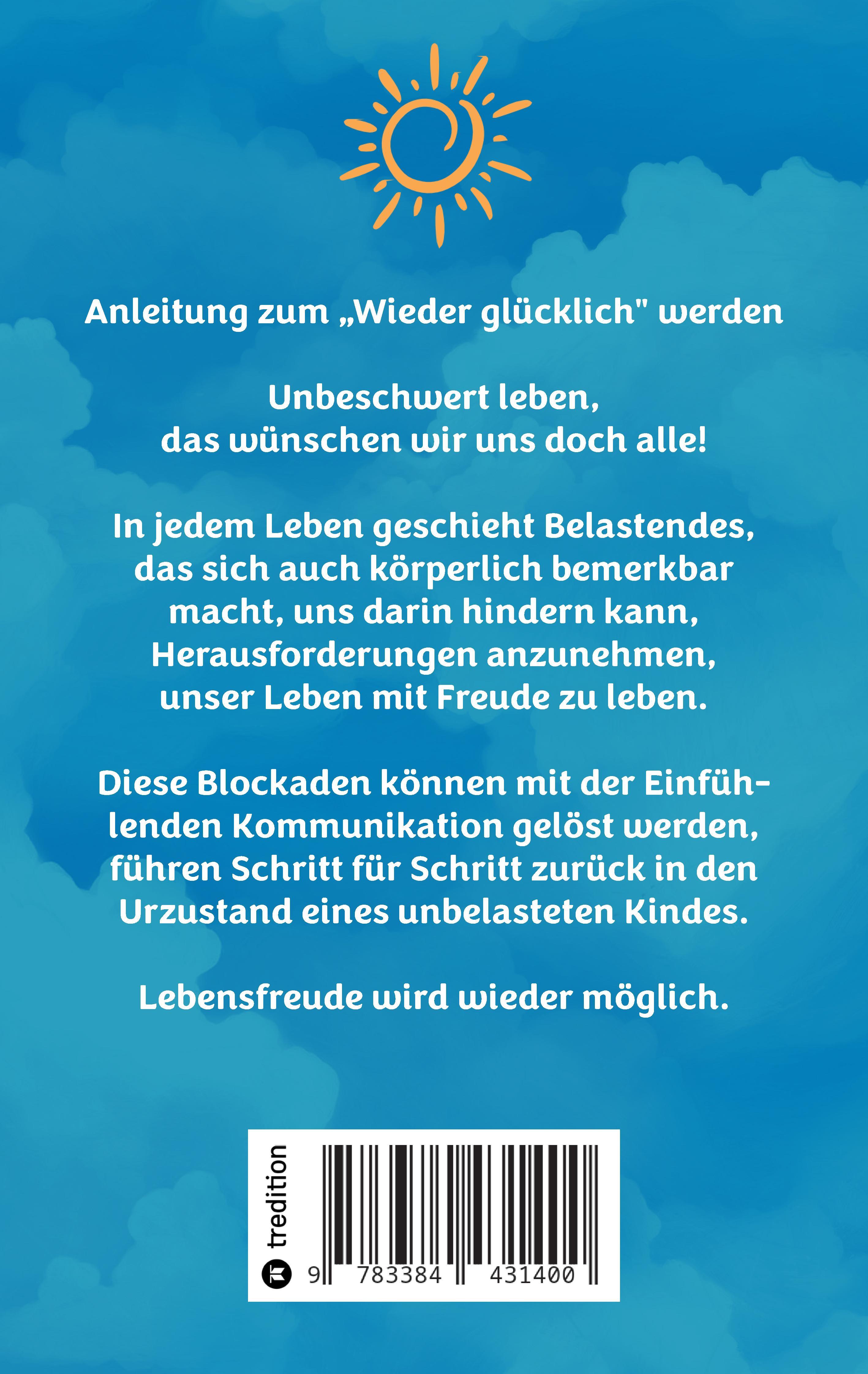 Rückseitencover Bin unterwegs in ein unbeschwertes Leben