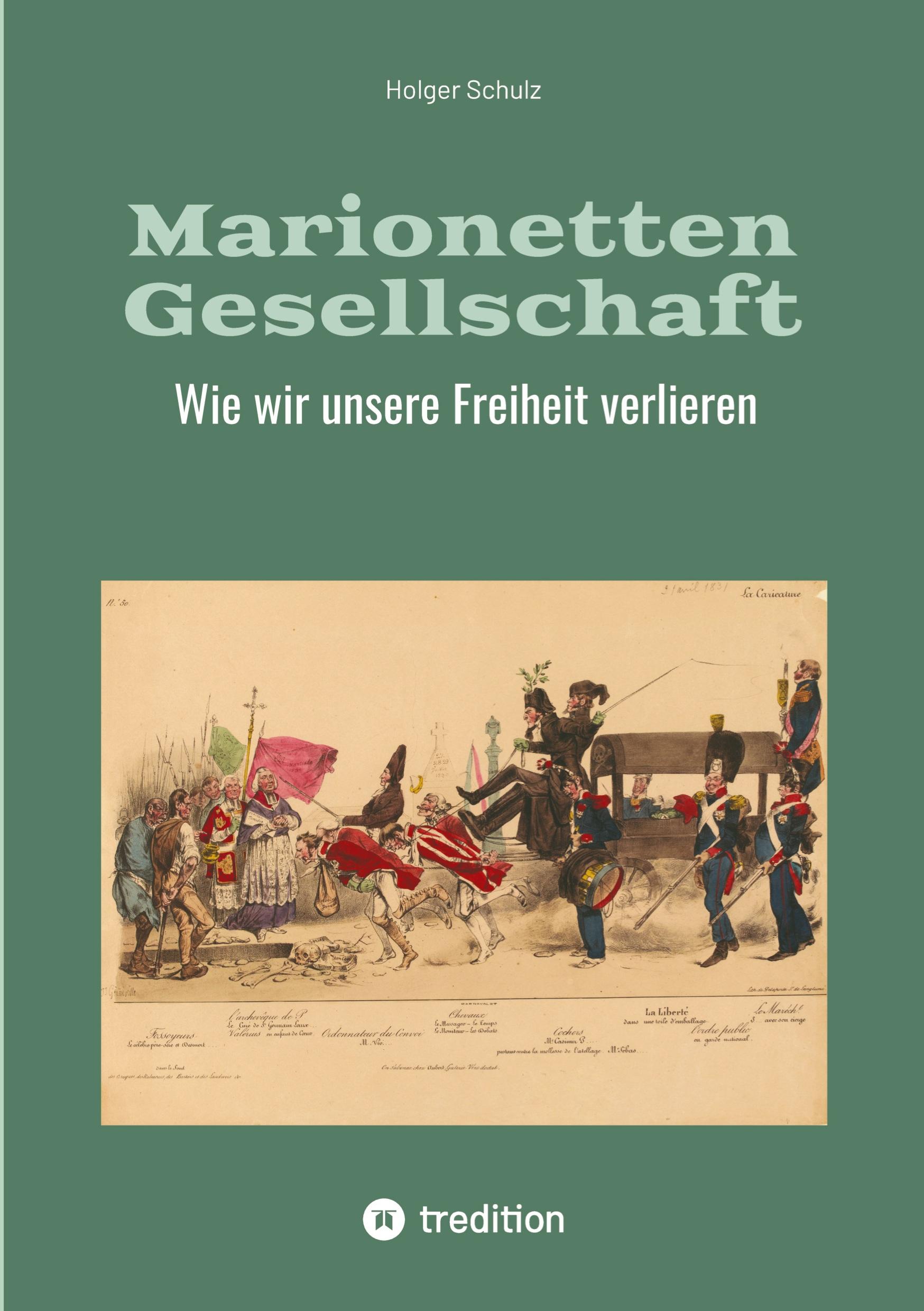 Vorderes Coverbild Marionetten Gesellschaft