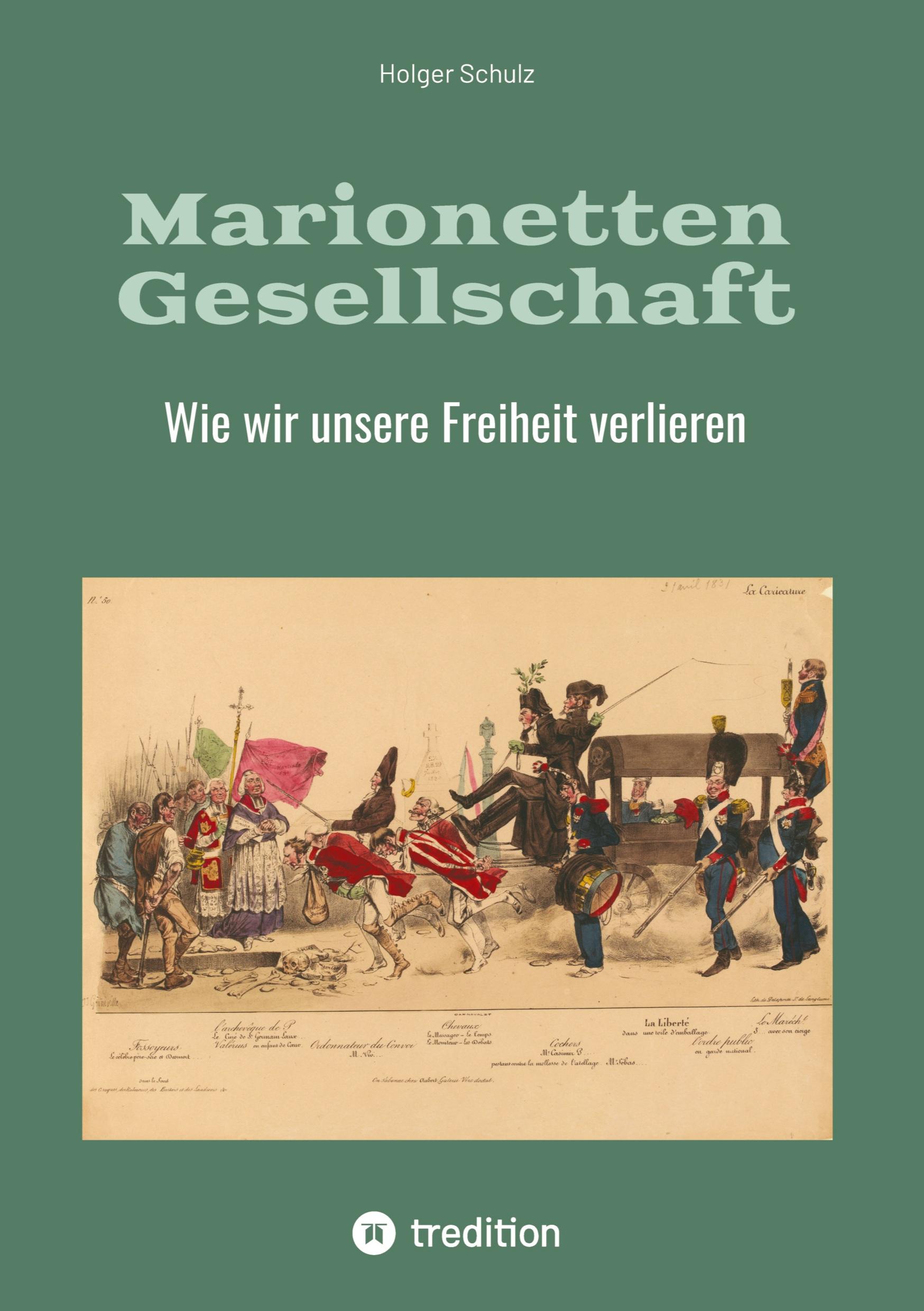 Vorderes Coverbild Marionetten Gesellschaft