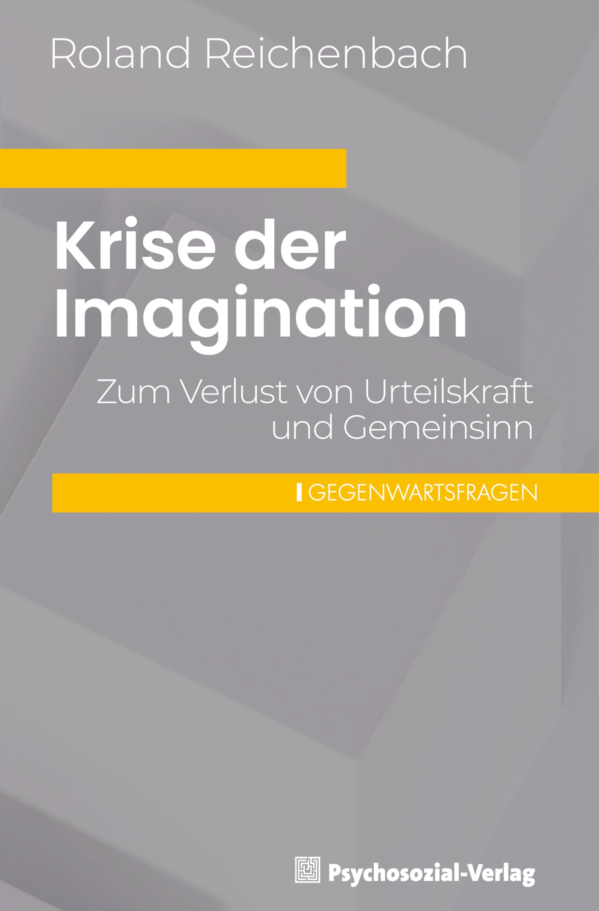 Vorderes Coverbild Krise der Imagination