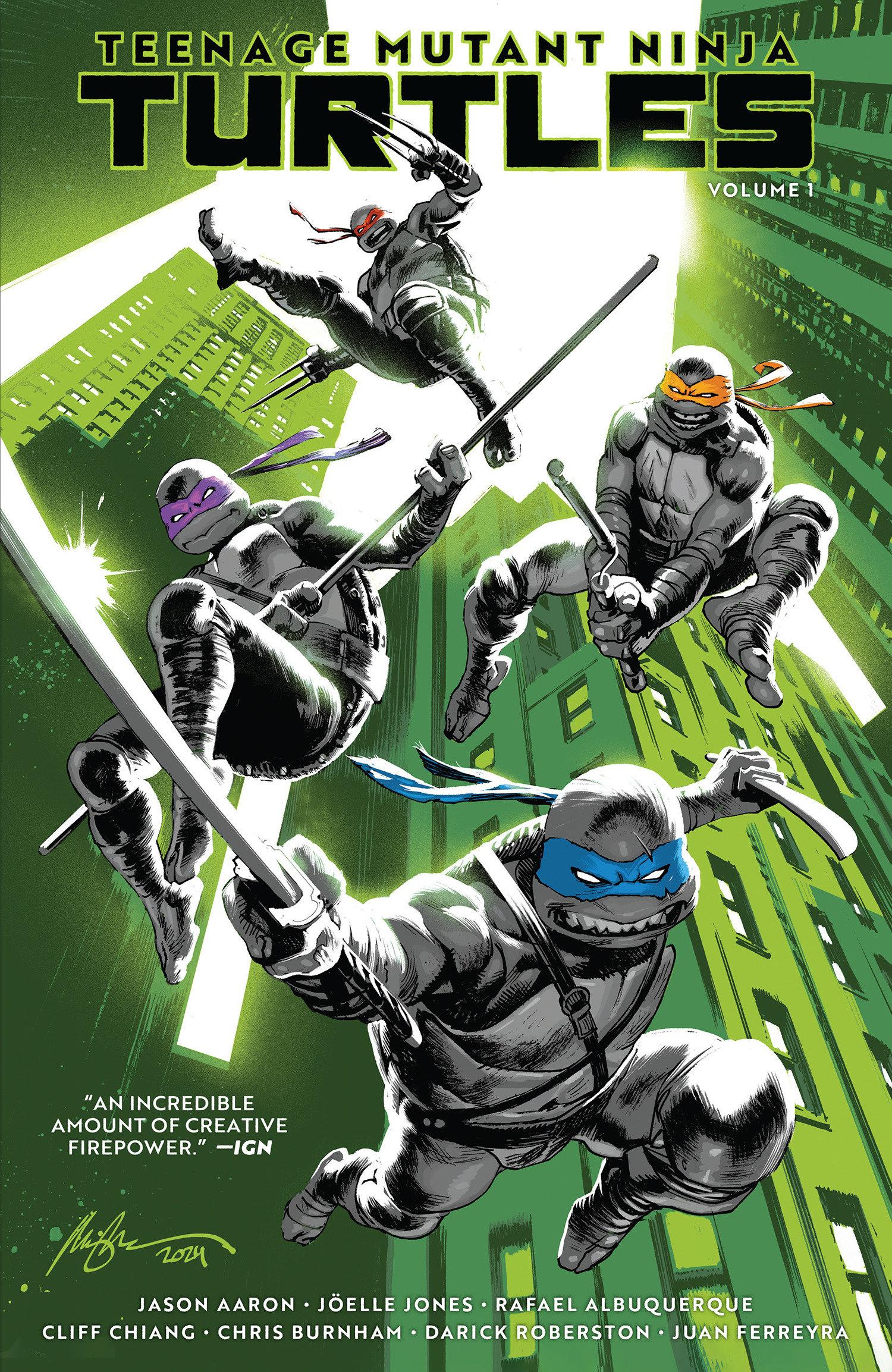 Vorderes Coverbild Teenage Mutant Ninja Turtles, Vol. 1: Return to New York