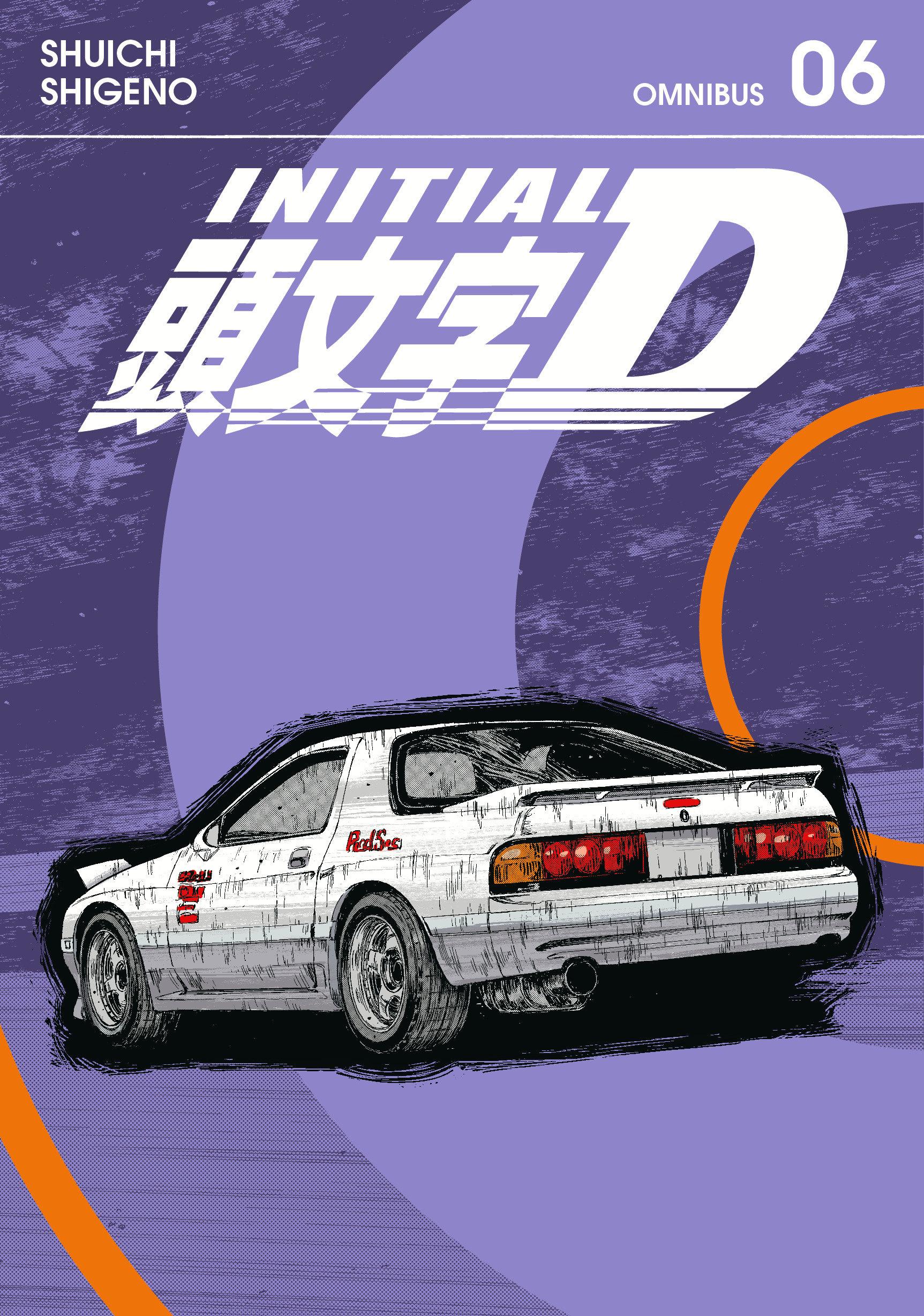 Vorderes Coverbild Initial D Omnibus 6 (Vol. 11-12)