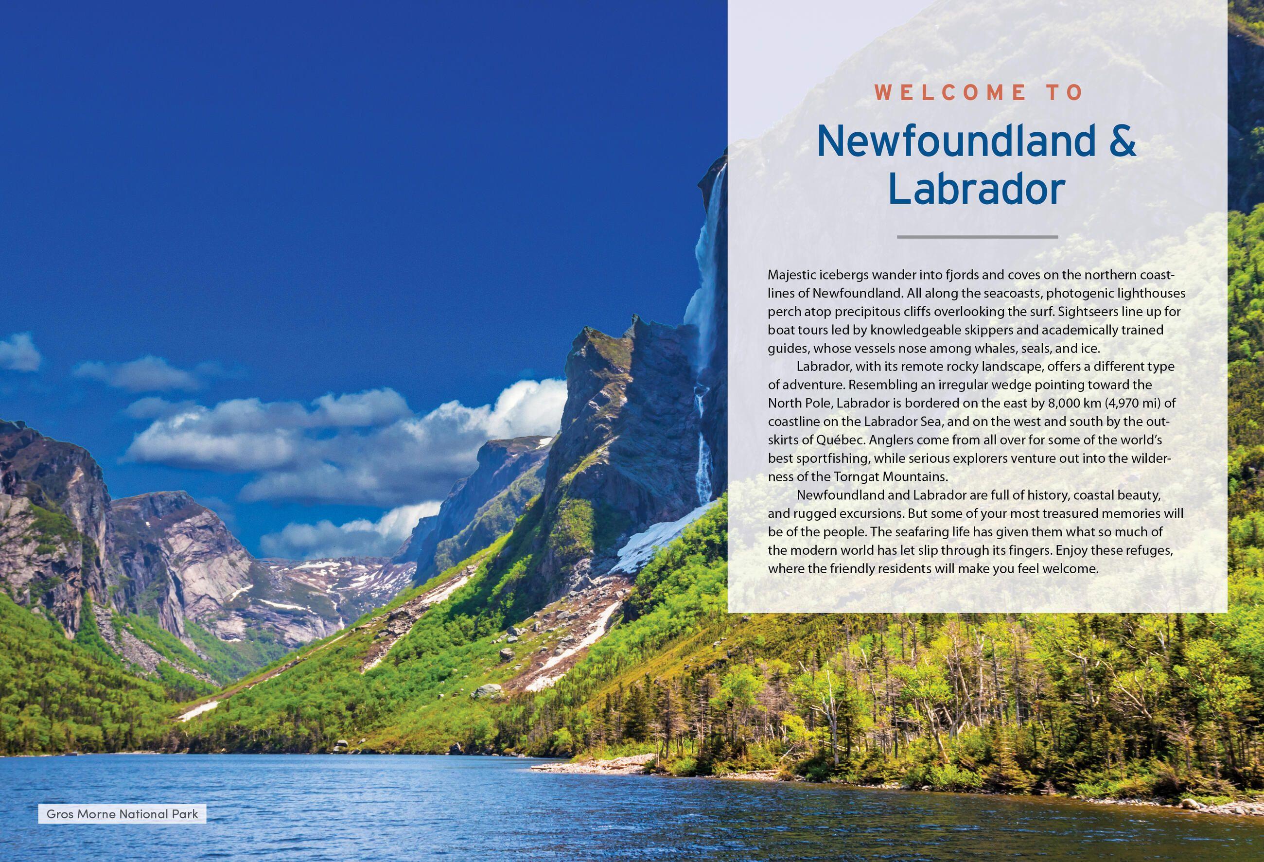 Beispielinhalt (Bild) Moon Newfoundland & Labrador