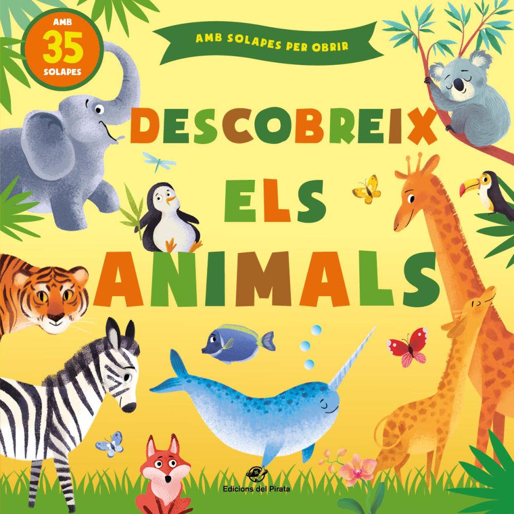 Beispielinhalt (Bild) Descobreix els animals: Contes infantils amb solapes - 1 a 4 anys
