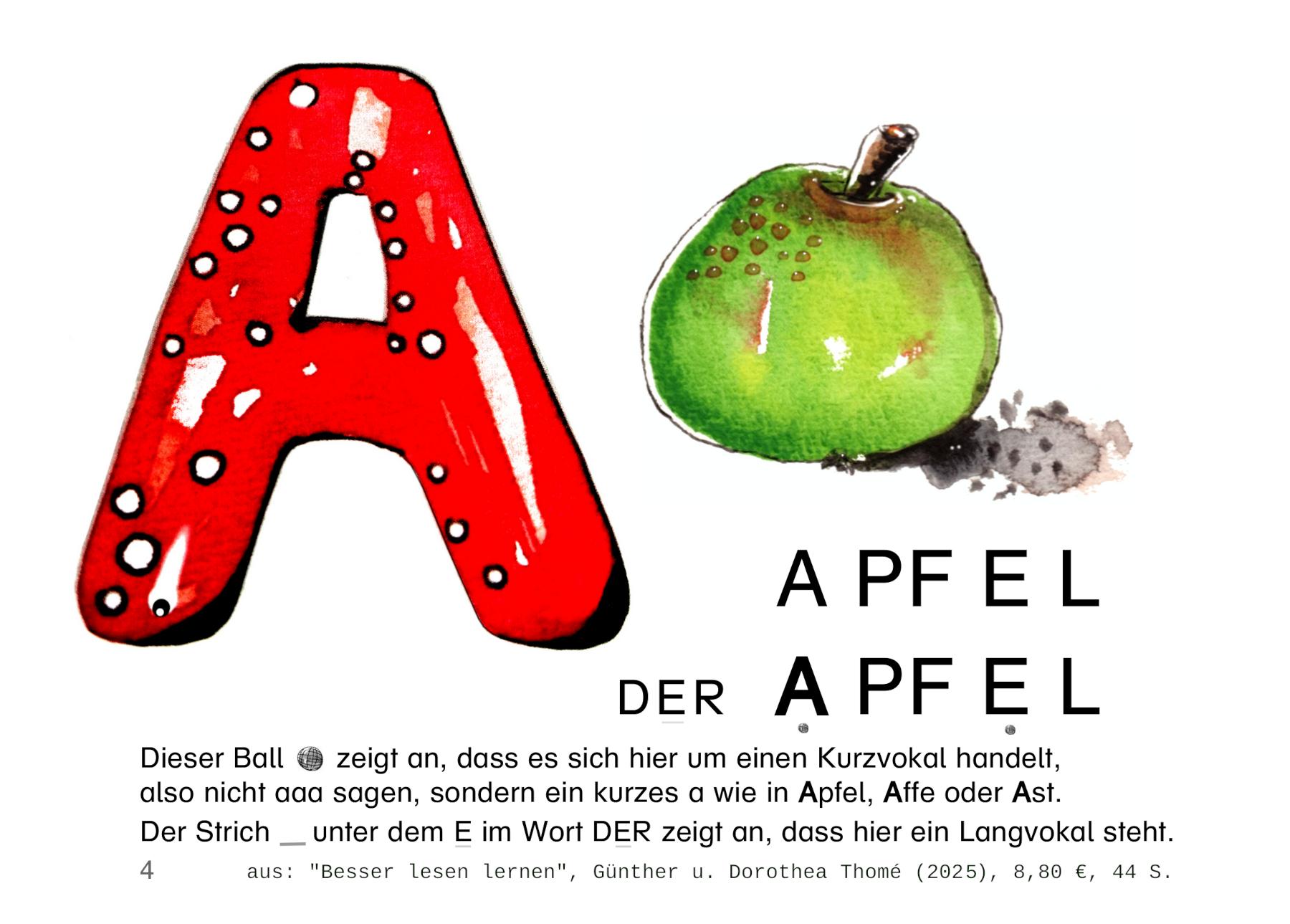 Beispielinhalt (Bild) Besser lesen lernen