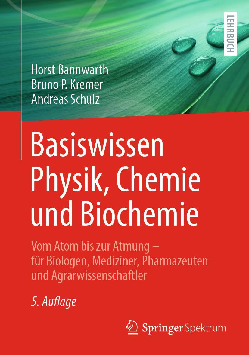Vorderes Coverbild Basiswissen Physik, Chemie und Biochemie