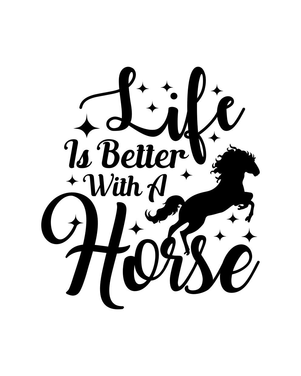 Beispielinhalt (Bild) Die Bucket List für Pferdemädchen