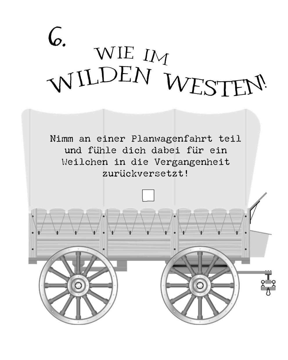 Beispielinhalt (Bild) Die Bucket List für Pferdemädchen