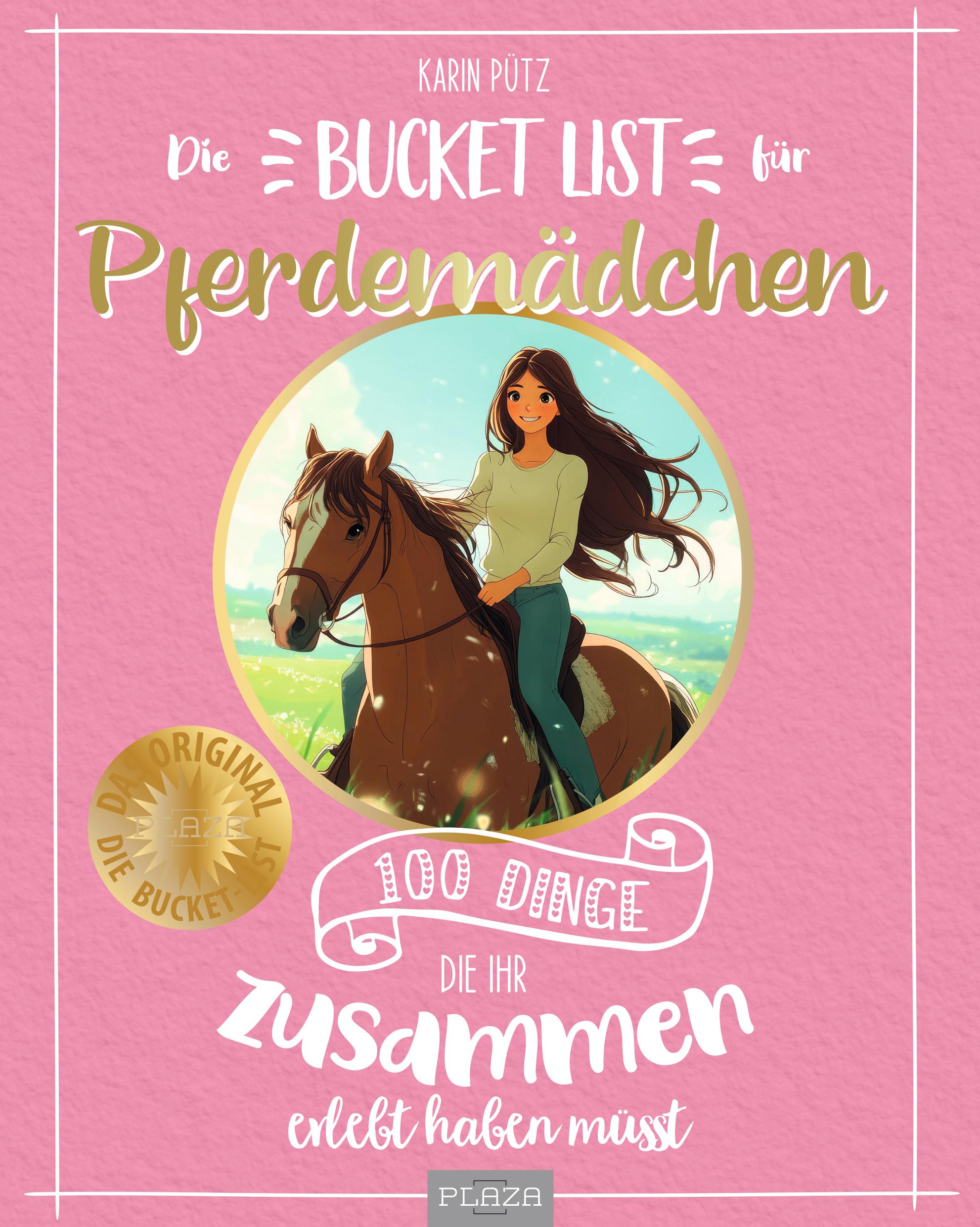 Vorderes Coverbild Die Bucket List für Pferdemädchen