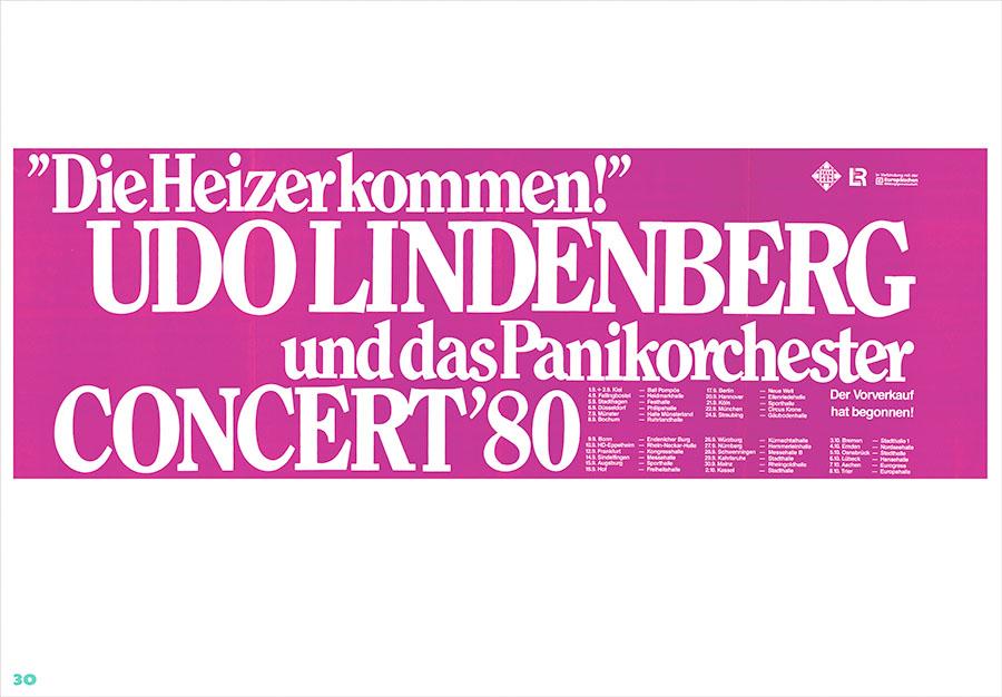 Beispielinhalt (Bild) Udo Lindenberg Posterbuch