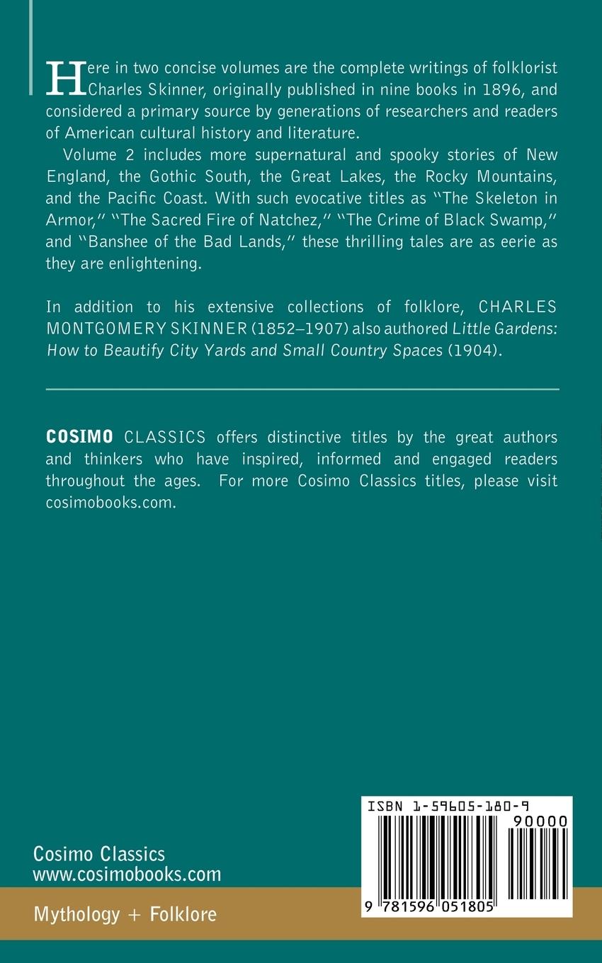 Rückseitencover Myths & Legends of Our Own Land, Vol. 2